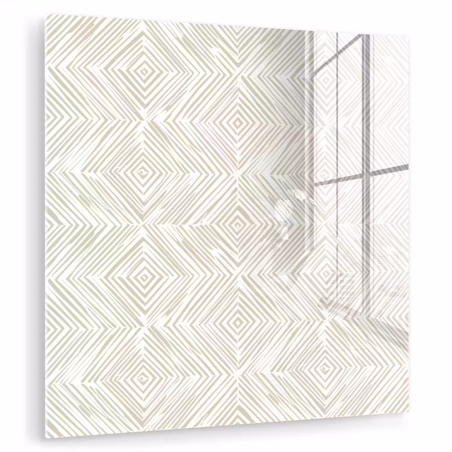 Abstract - Ruiten - Beige plexiglas 5mm klein 11 -zzzproduct_nieuw