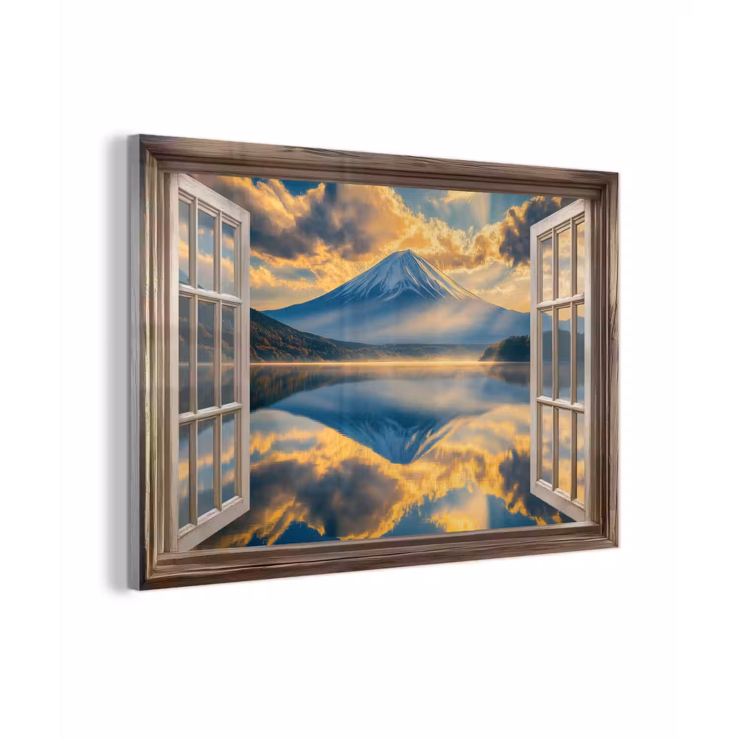 Doorkijk - Landschap - Bergen - Uitzicht - Raam plexiglas 5mm klein -zzzproduct_nieuw