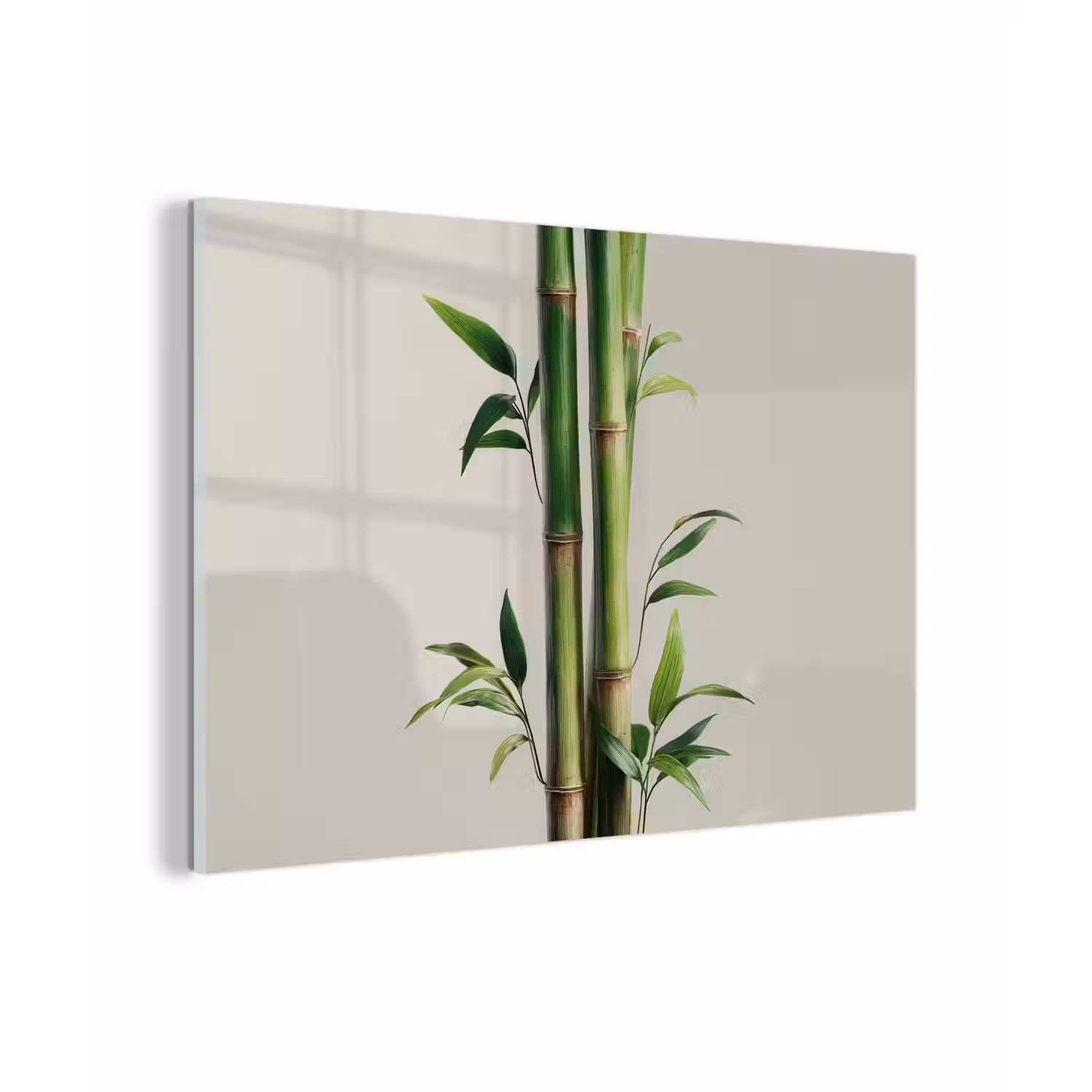 Bamboestengels - Sierlijk - Groen plexiglas 5mm klein -zzzproduct_nieuw