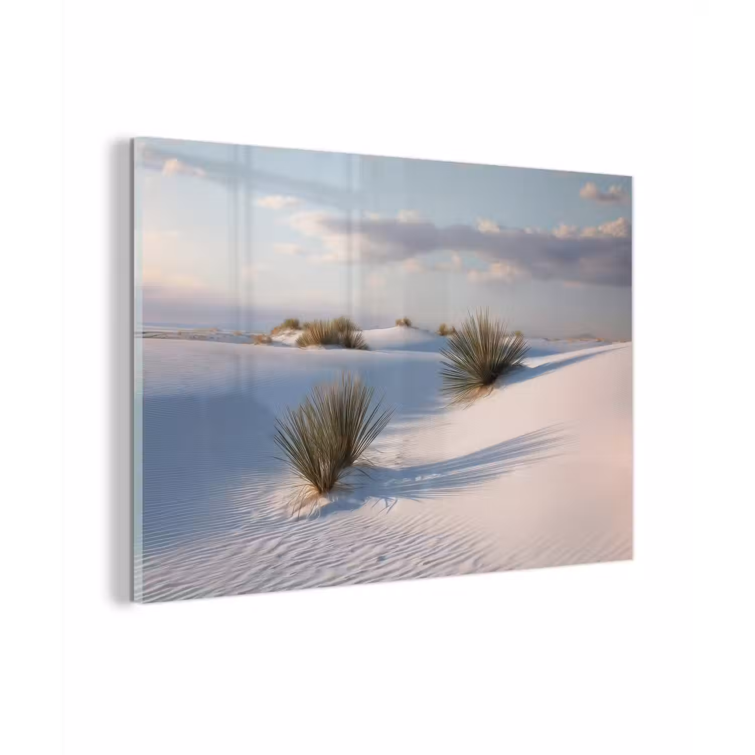 Duinen - Gras - Wolken - Beige plexiglas 5mm klein -z3d