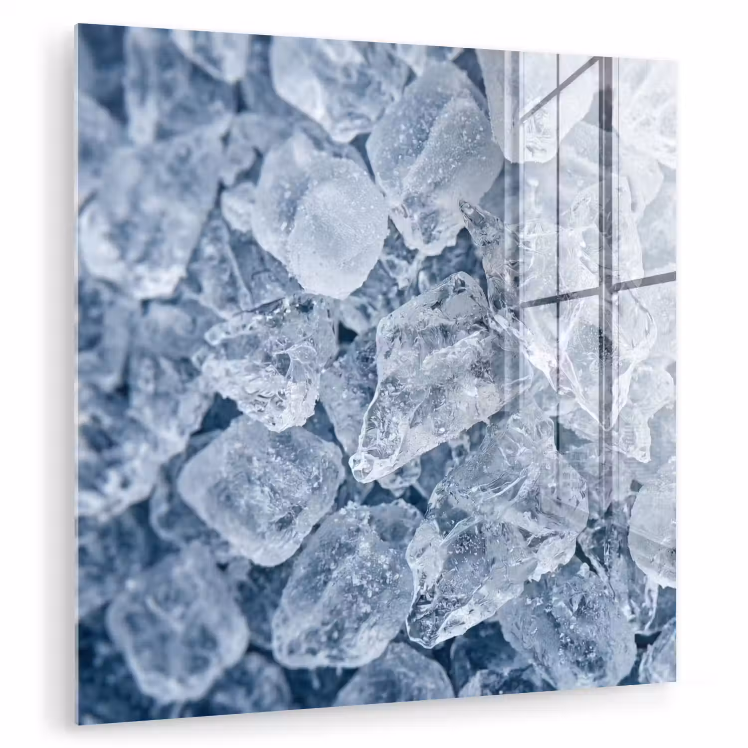 Ijsblokjes - Water - Blauw plexiglas 5mm klein -zzzproduct_nieuw