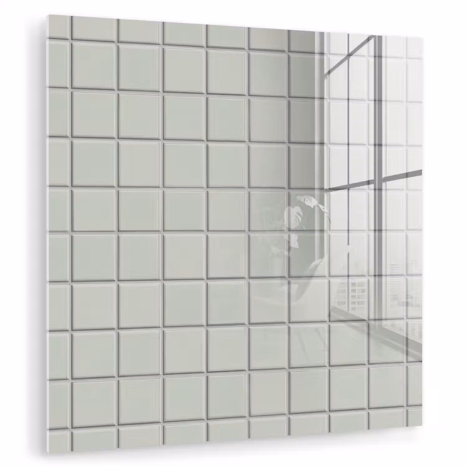 Tegel - Patroon - Lichtgroen plexiglas 5mm klein 11 -zzzproduct_nieuw