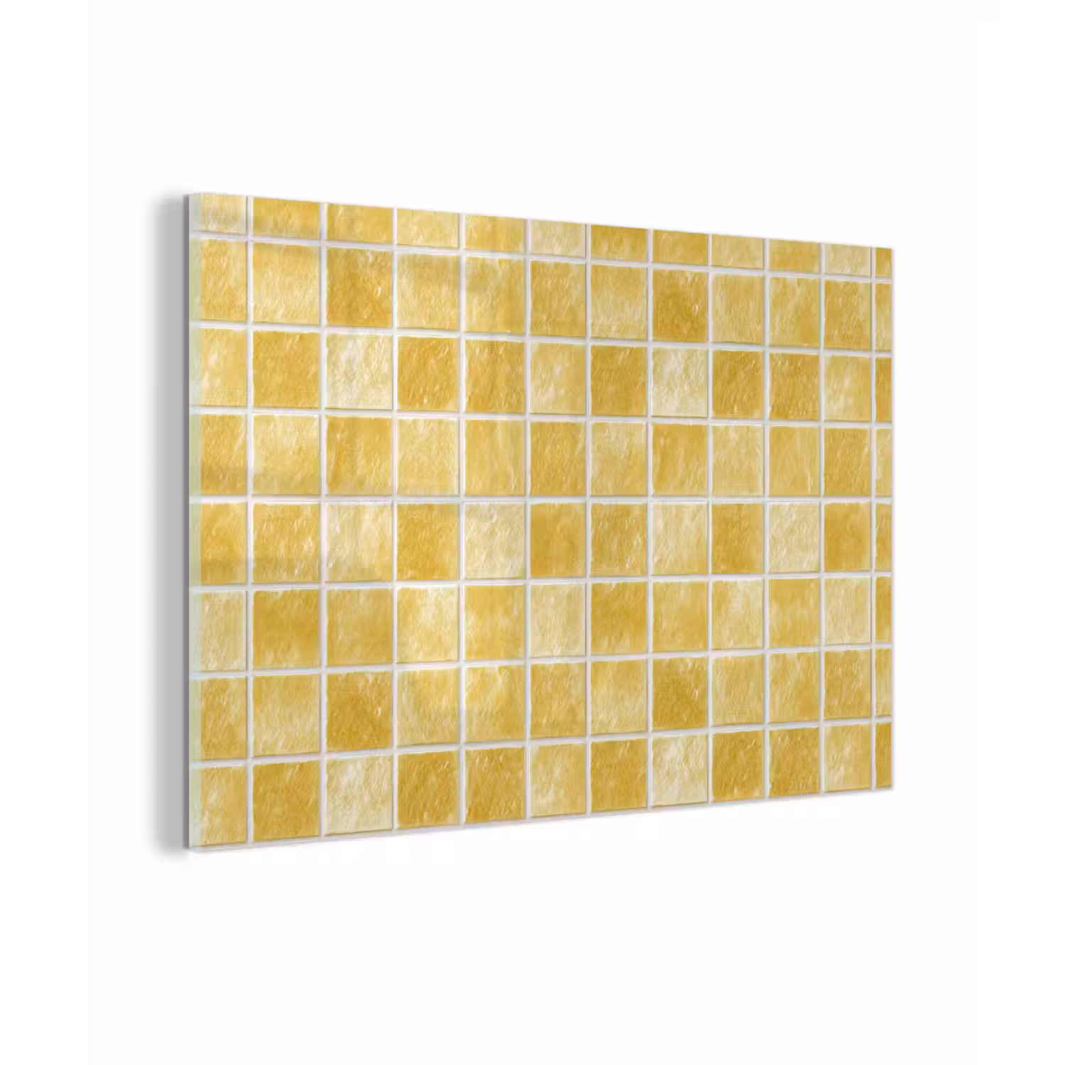 Tegels - Mozaïek - Textuur - Goudgeel plexiglas 5mm klein 11 -zzzproduct_nieuw