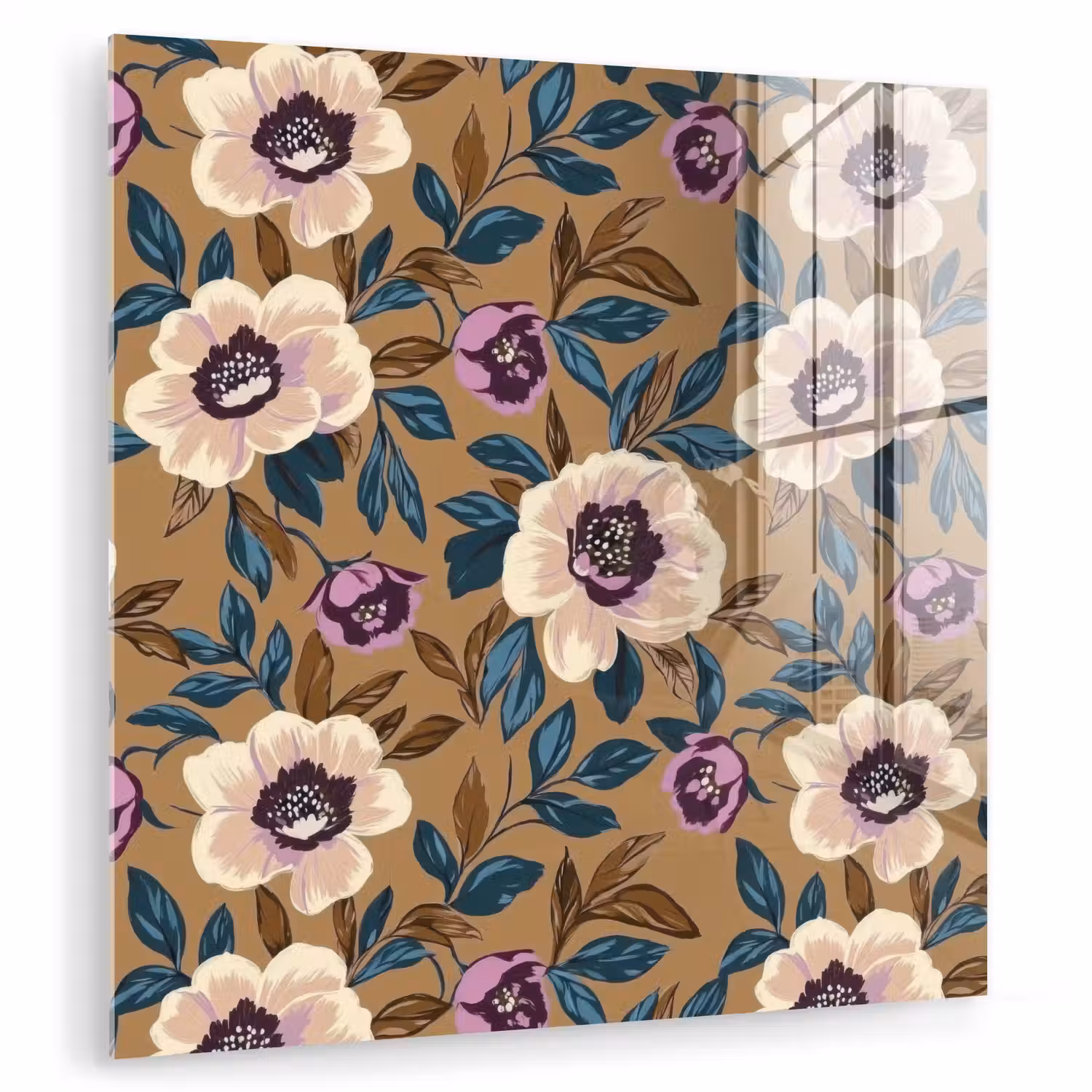 Floraal - Stilleven - Kleurrijk plexiglas 5mm klein 11 -zzzproduct_nieuw