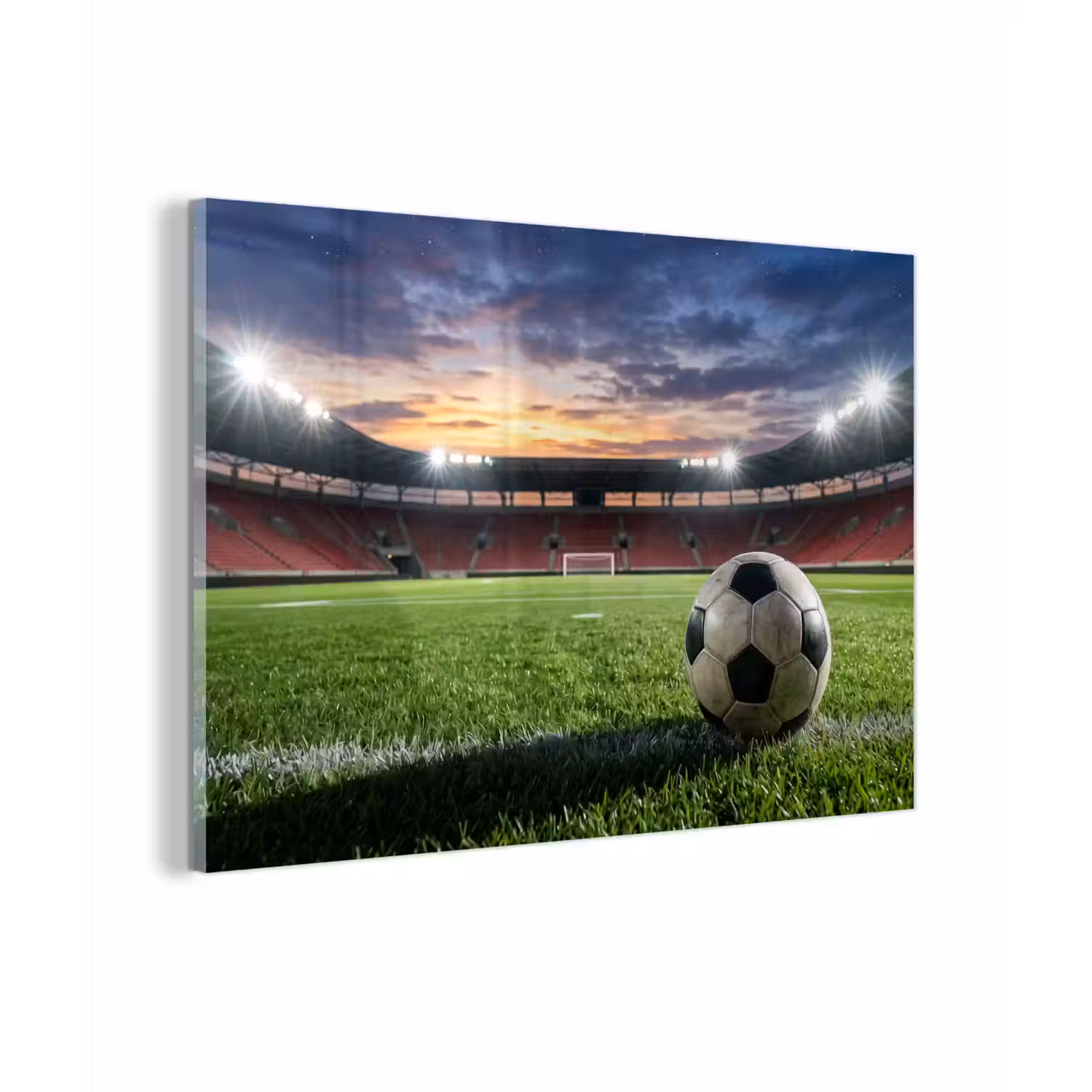 Voetbal - Stadion - Sport - Groen plexiglas 5mm klein -zzzproduct_nieuw