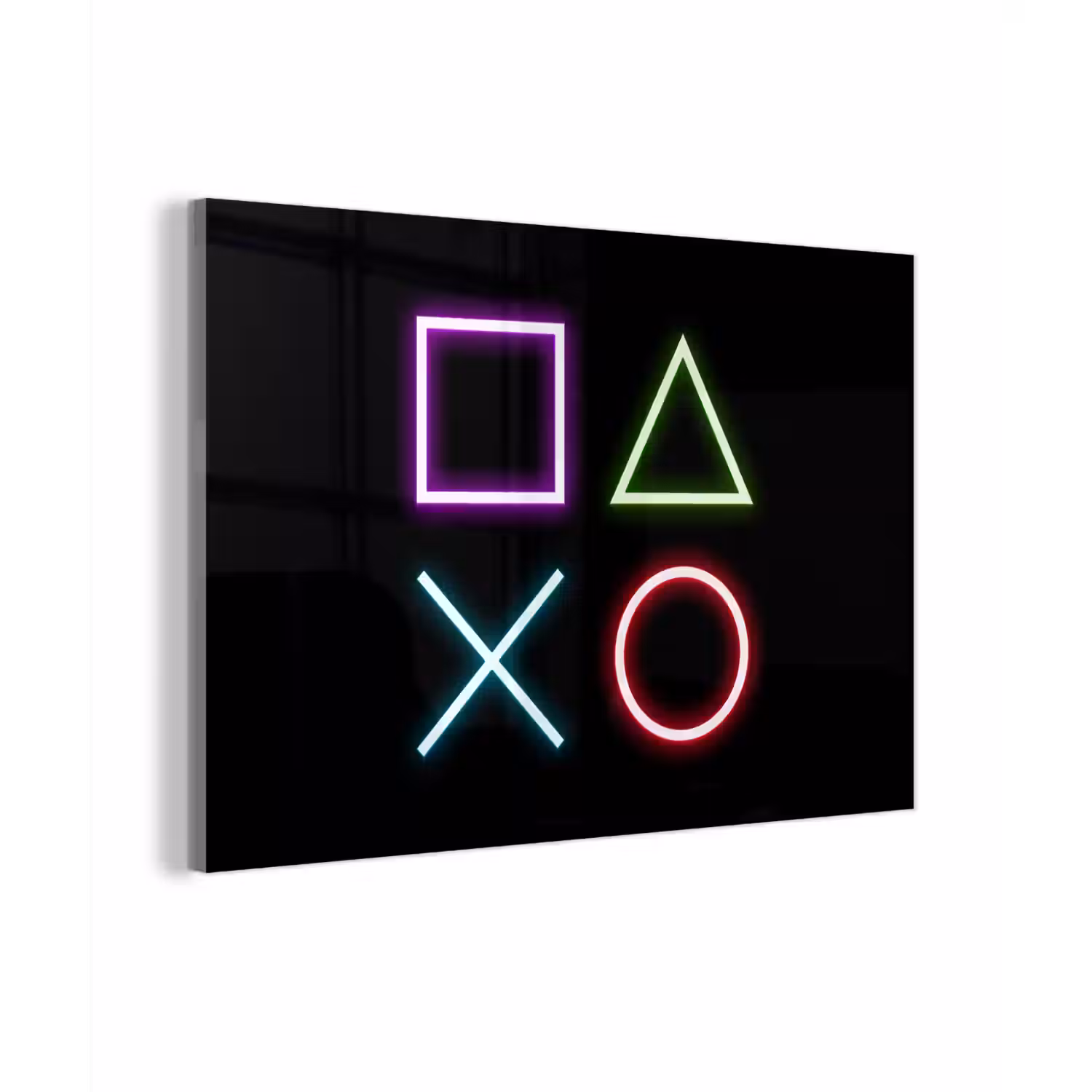 Gaming - Neon - Console - Zwart - Controller - Gamen plexiglas 5mm klein -z3d