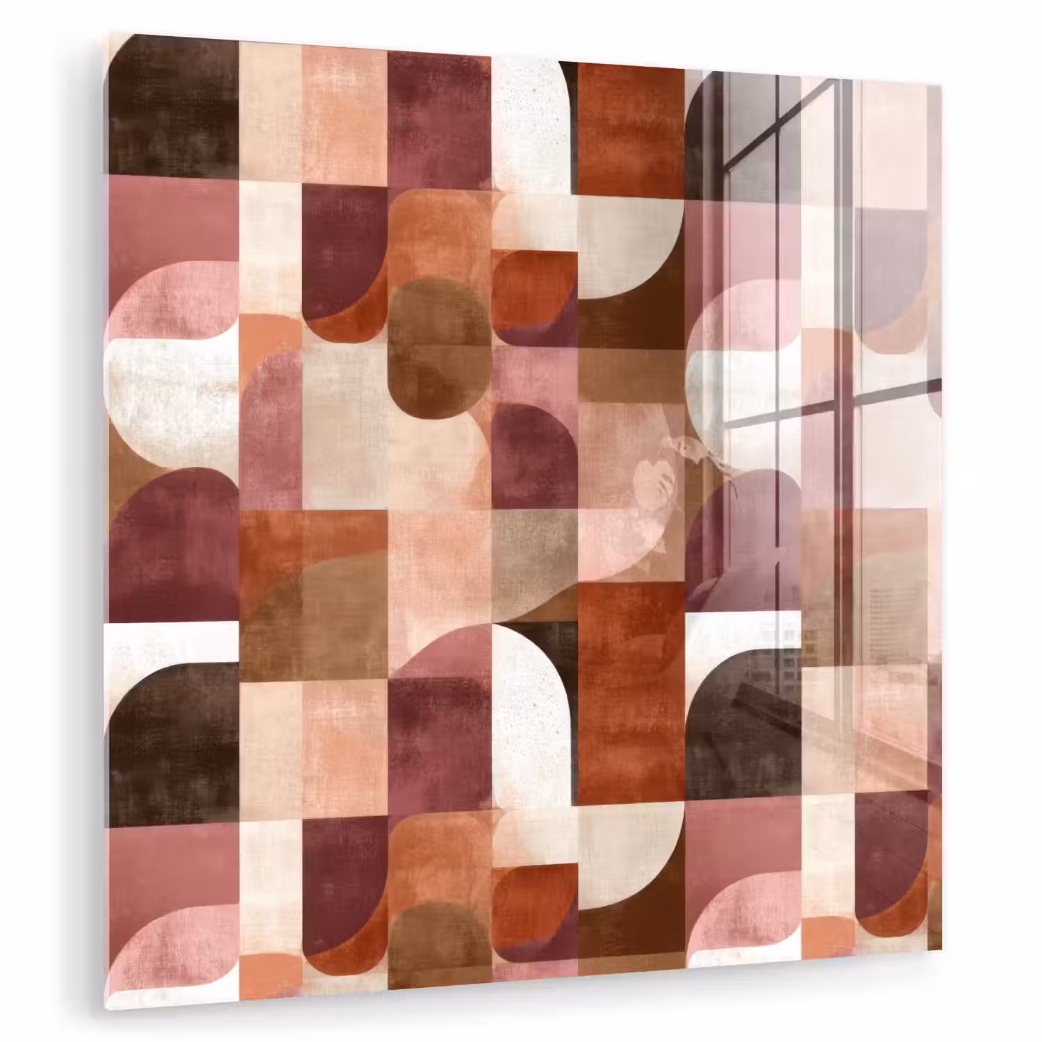 Geometrie - Modern - Retro plexiglas 5mm klein 11 -zzzproduct_nieuw