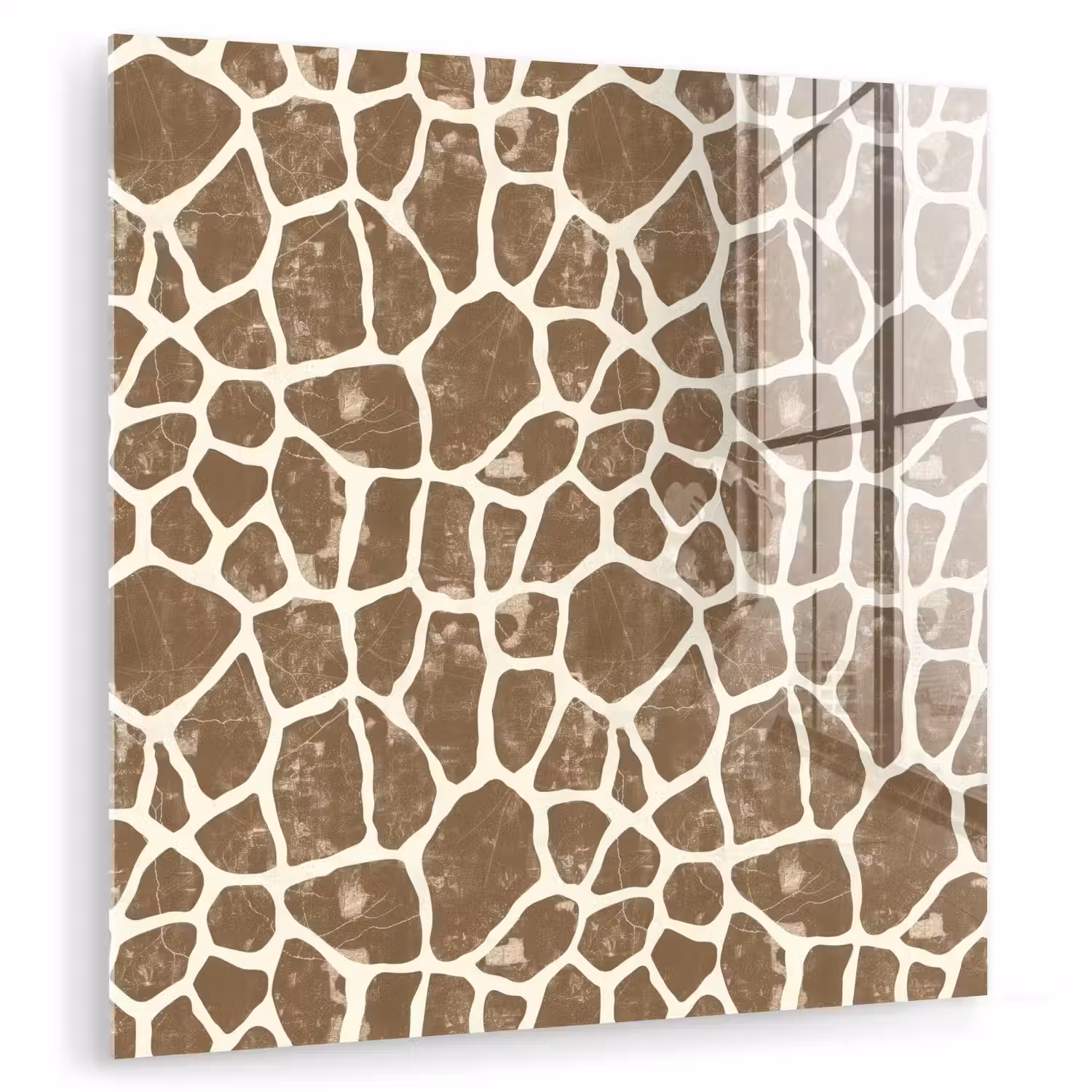 Giraf - Klassiek - Bruin plexiglas 5mm klein 11 -zzzproduct_nieuw