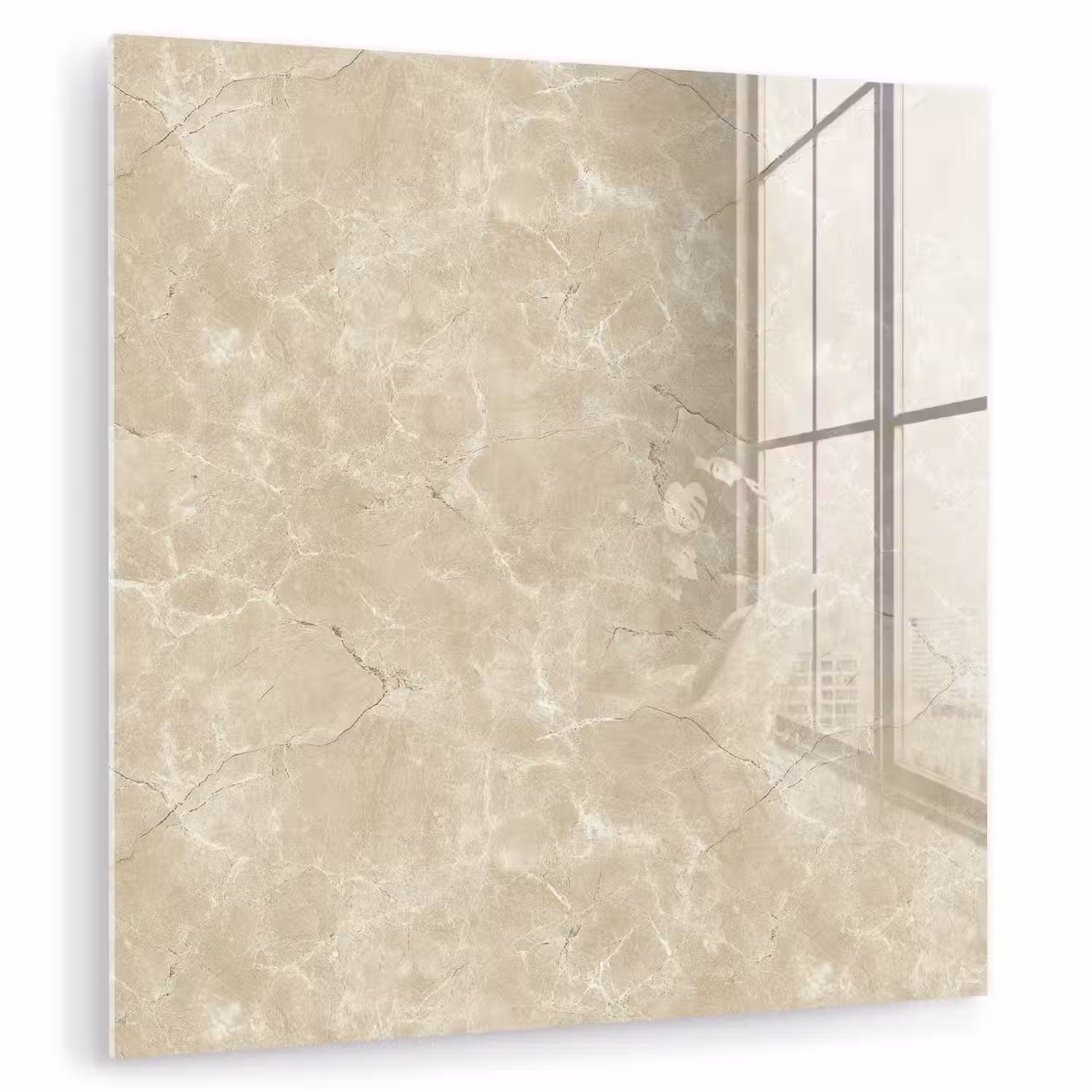 Lichtbeige - Marmer - Diffusie adering plexiglas 5mm klein 11 -zzzproduct_nieuw