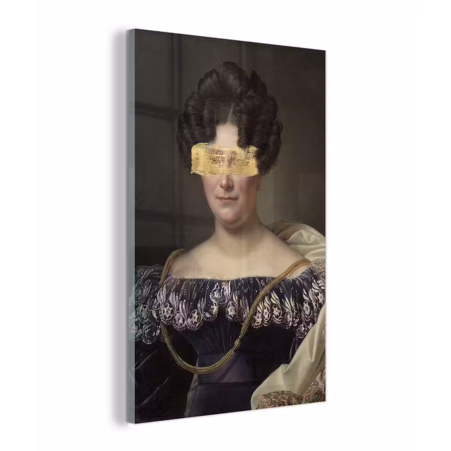 Johanna Henriette Engelen - Dubois Drahonet - Goud plexiglas 5mm klein -z3d