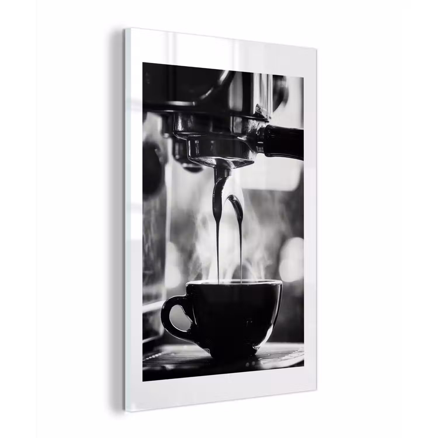 Coffee - Espresso - Koffiemachine - Kop plexiglas 5mm klein -z3d