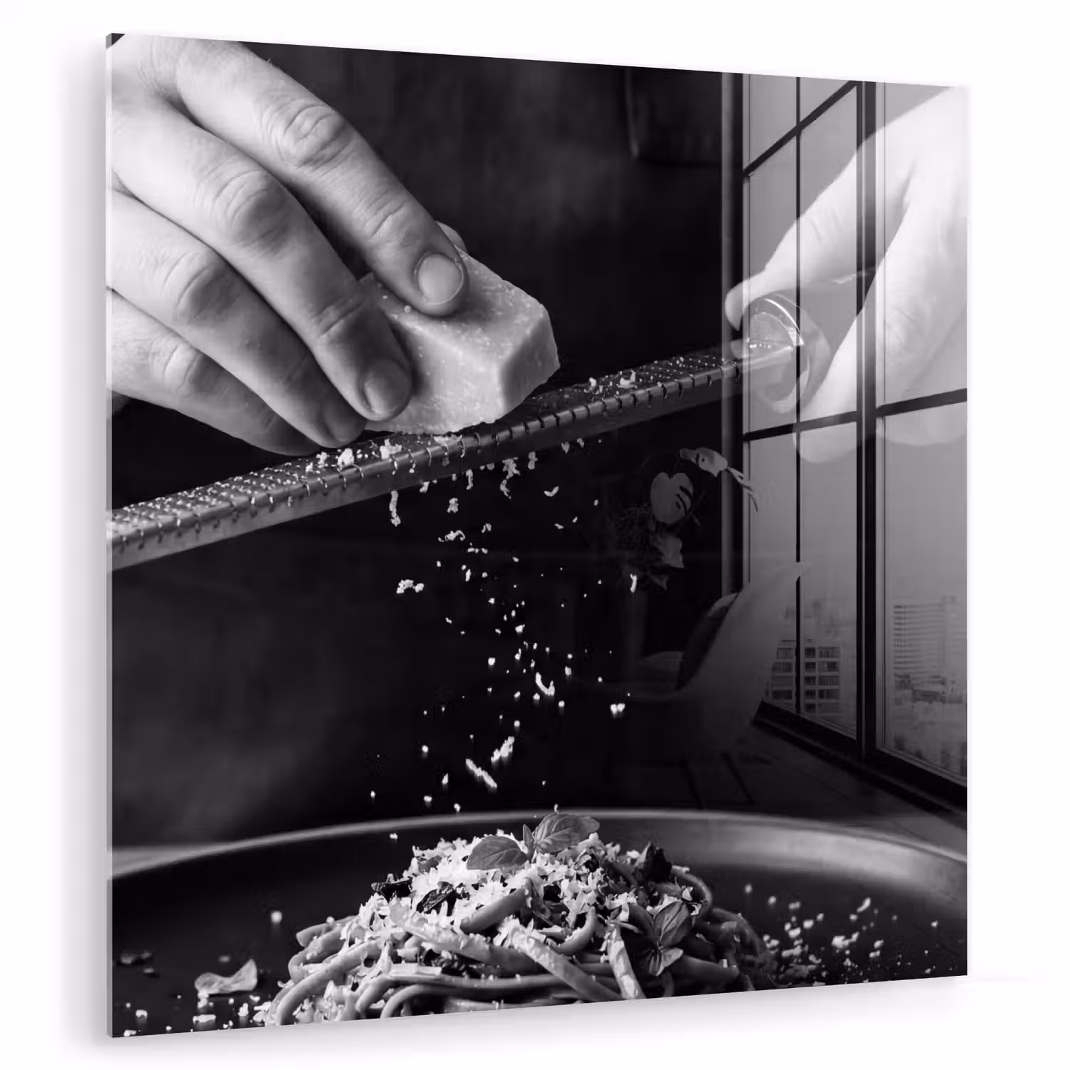 Kaas - Pasta - Rasp plexiglas 5mm klein -zzzproduct_nieuw
