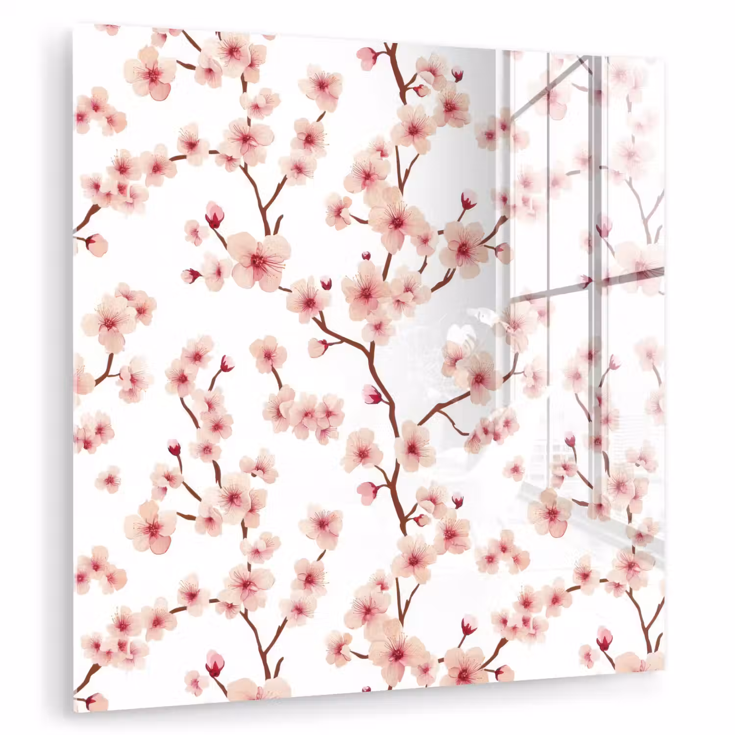 Kersenbloesem - Takken - Roze plexiglas 5mm klein 11 -zzzproduct_nieuw