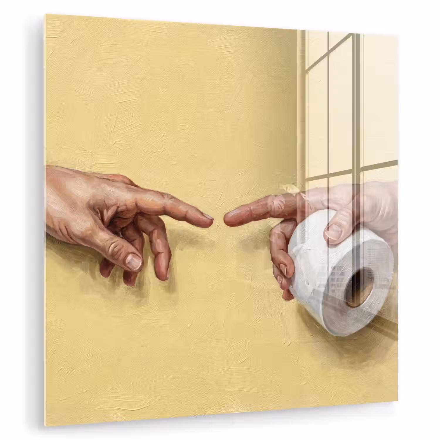 Klassiek - Kunst - Humor plexiglas 5mm klein -zzzproduct_nieuw