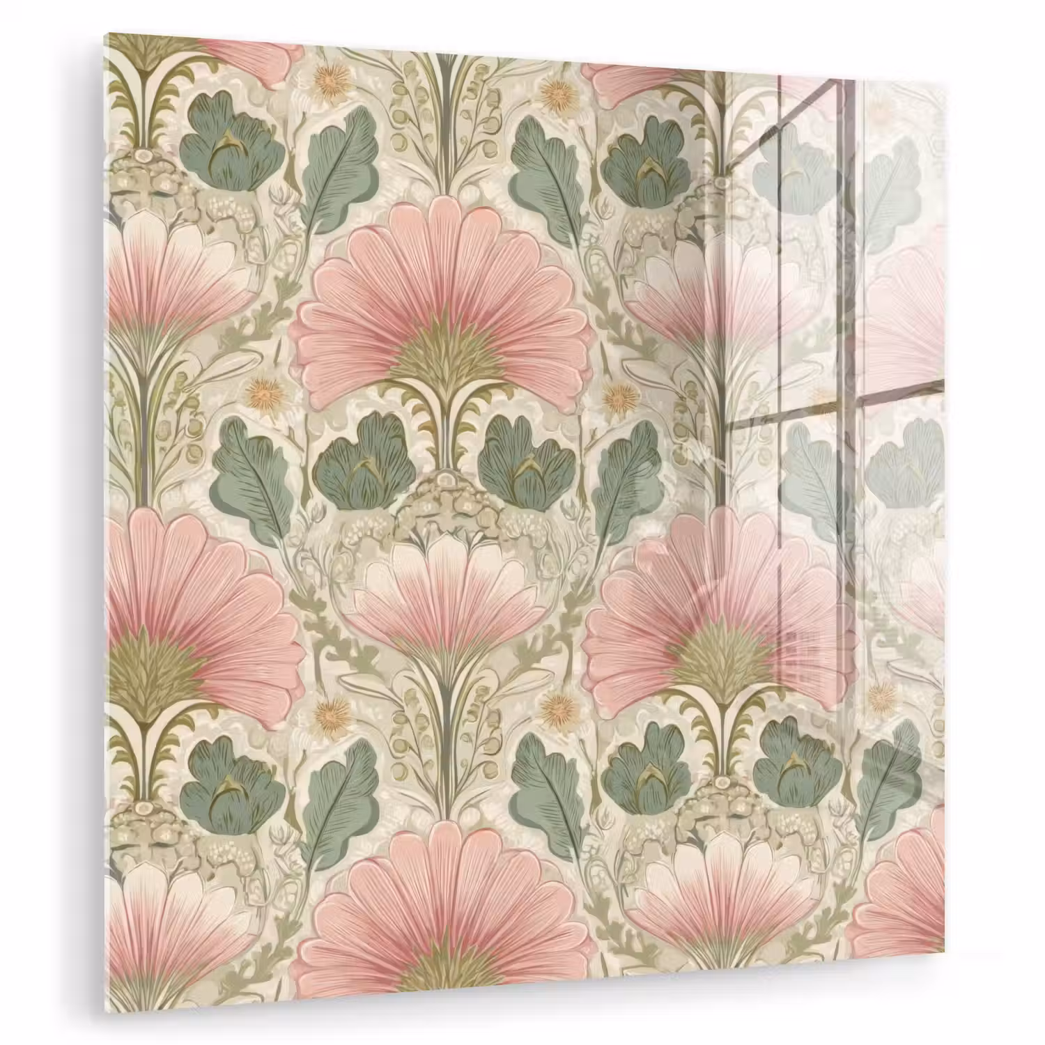 Klassiek - Patroon - Roze plexiglas 5mm klein 11 -zzzproduct_nieuw