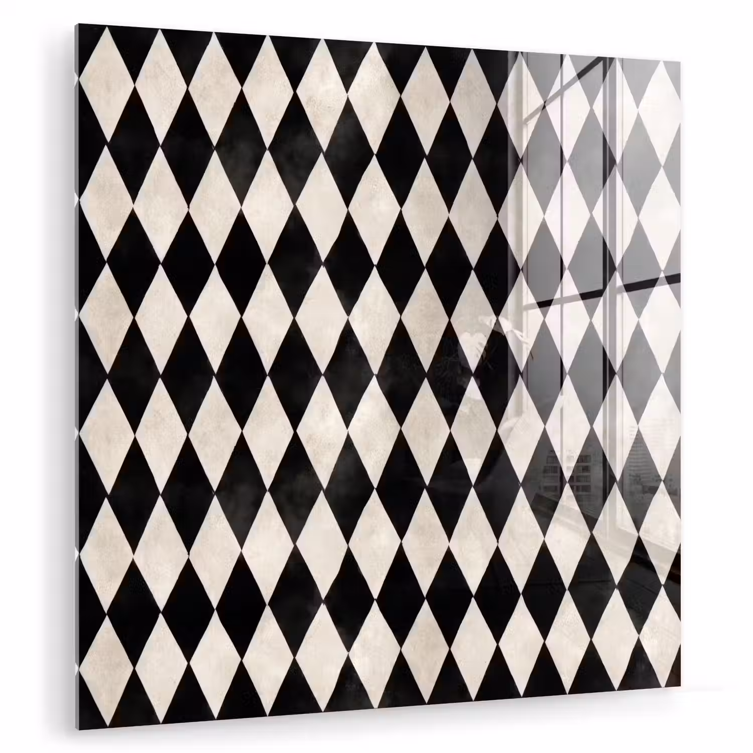 Klassiek - Patroon - Zwart plexiglas 5mm klein 11 -zzzproduct_nieuw