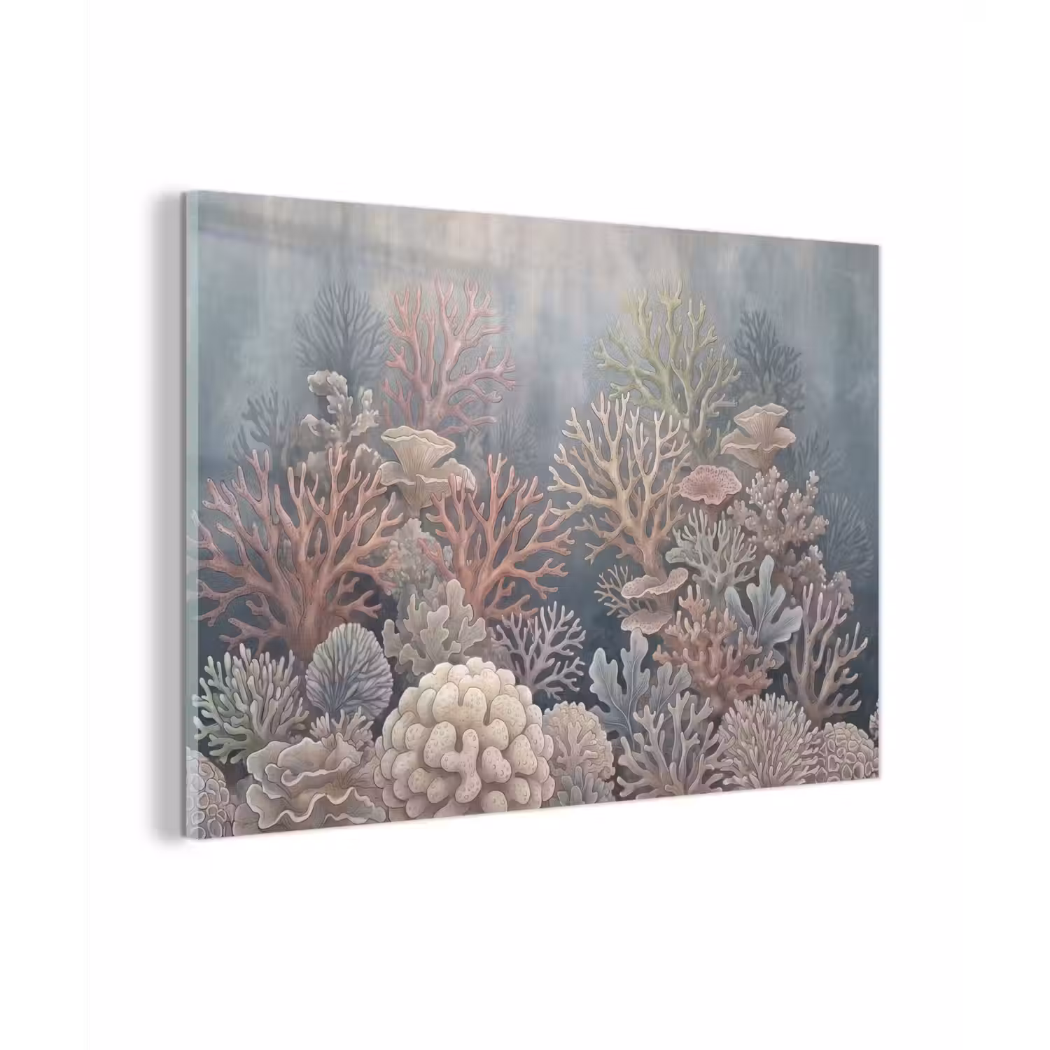 Koraal - Zeeleven - Onderwater - Illustratie - Natuur plexiglas 5mm klein -zzzproduct_nieuw