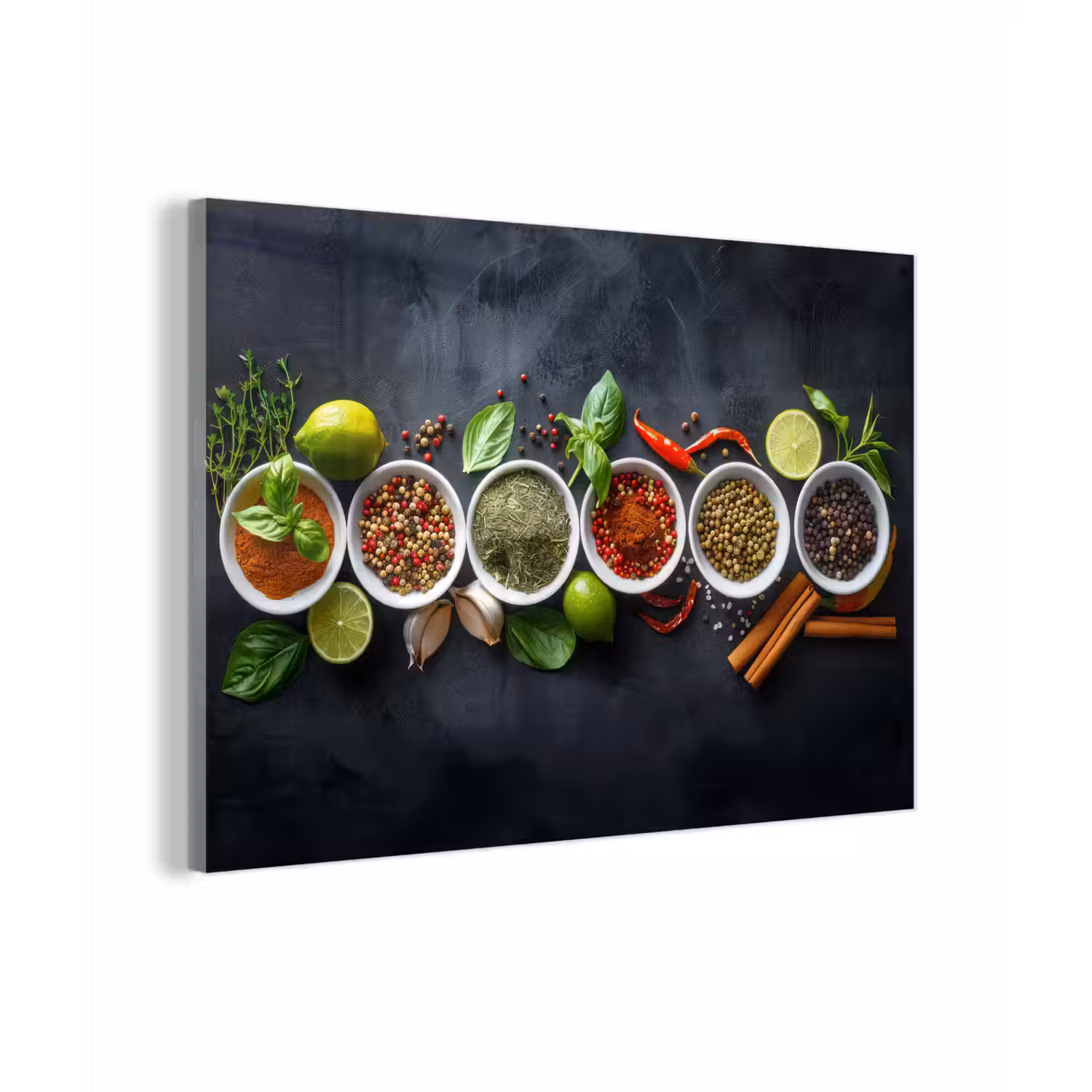 Kruiden - Specerijen - Betonlook - Stilleven plexiglas 5mm klein -zzzproduct_nieuw