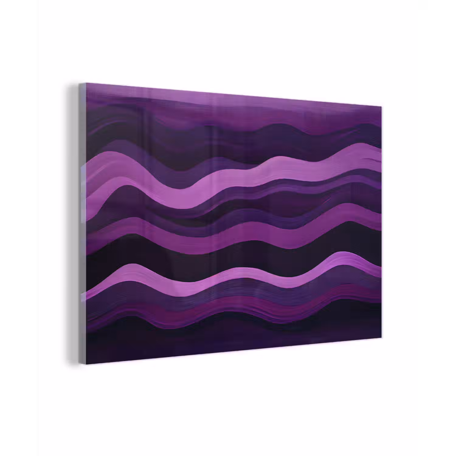 Lijnen - Golven - Paars - Abstract plexiglas 5mm klein -zzzproduct_nieuw