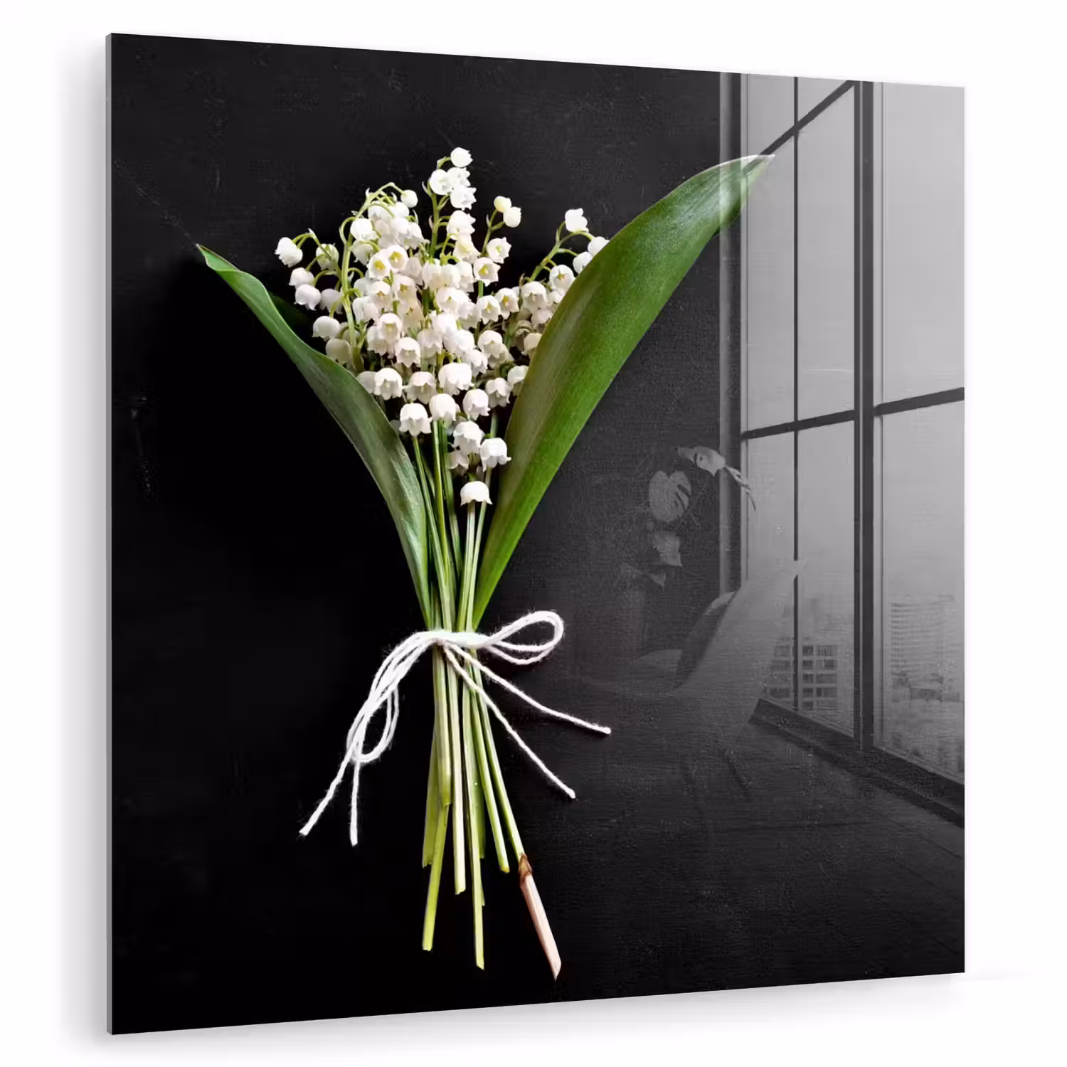 Lelietjes van dalen - Bloemen - Stilleven - Flora plexiglas 5mm klein -zzzproduct_nieuw