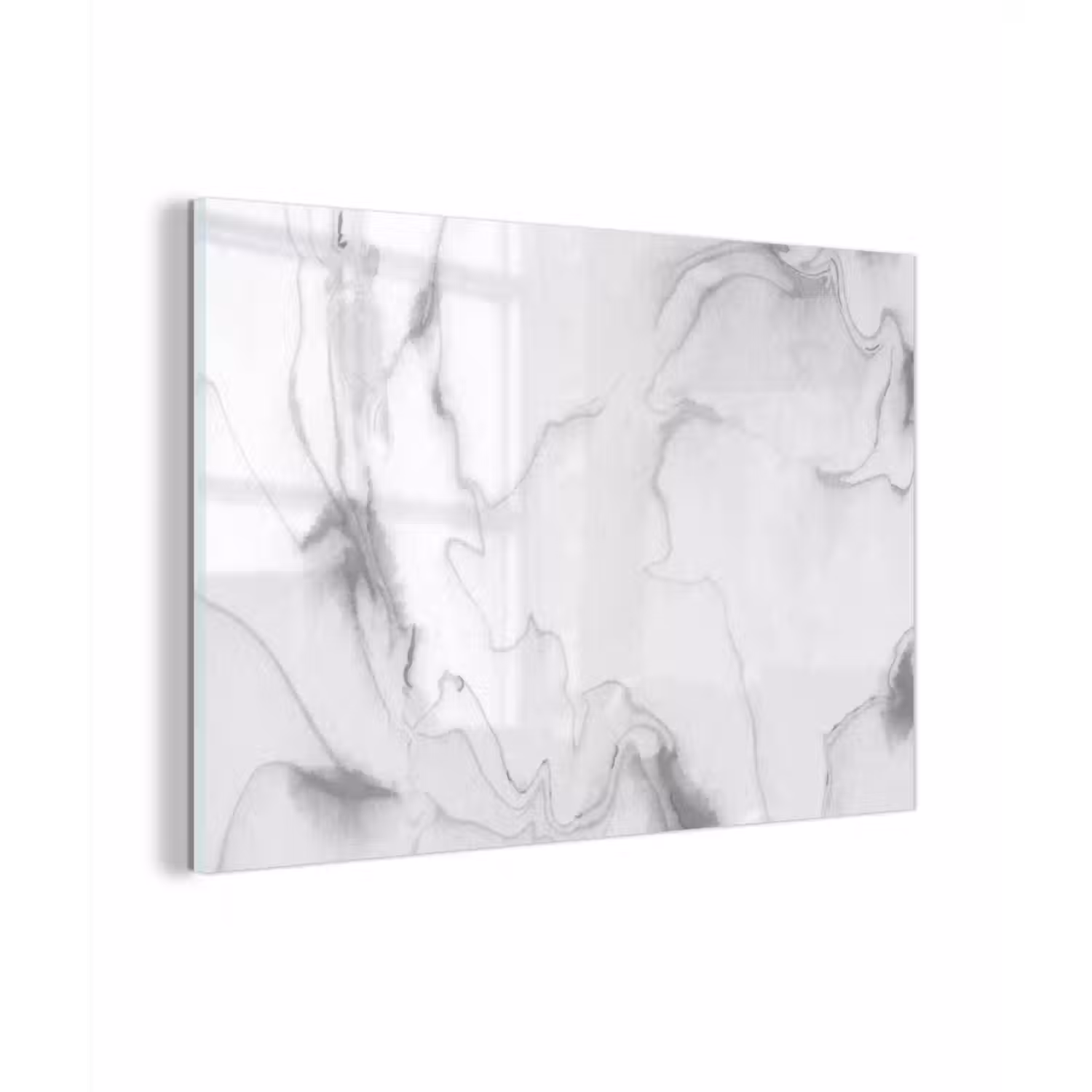 Marmer - Grijs - Wit - Abstract - Marmerlook plexiglas 5mm klein -z3d