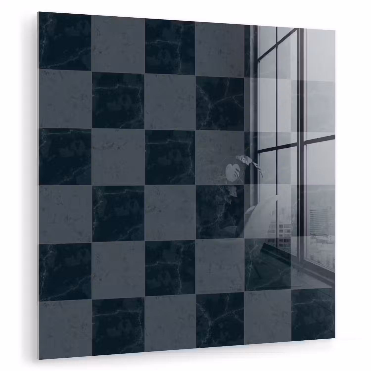 Marmer - Patroon - Antraciet plexiglas 5mm klein 11 -zzzproduct_nieuw