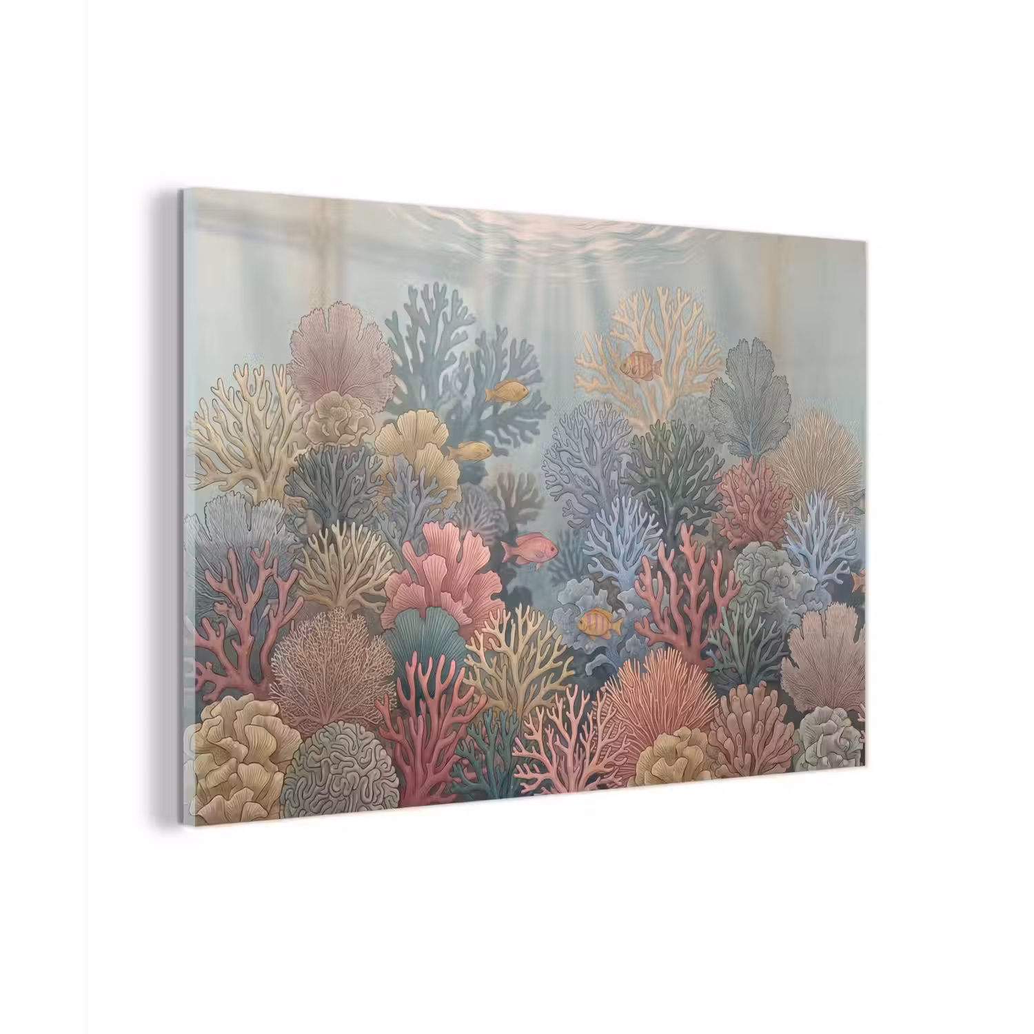 Zee - Koraal - Vis - Natuur - Kleurrijk plexiglas 5mm klein -zzzproduct_nieuw
