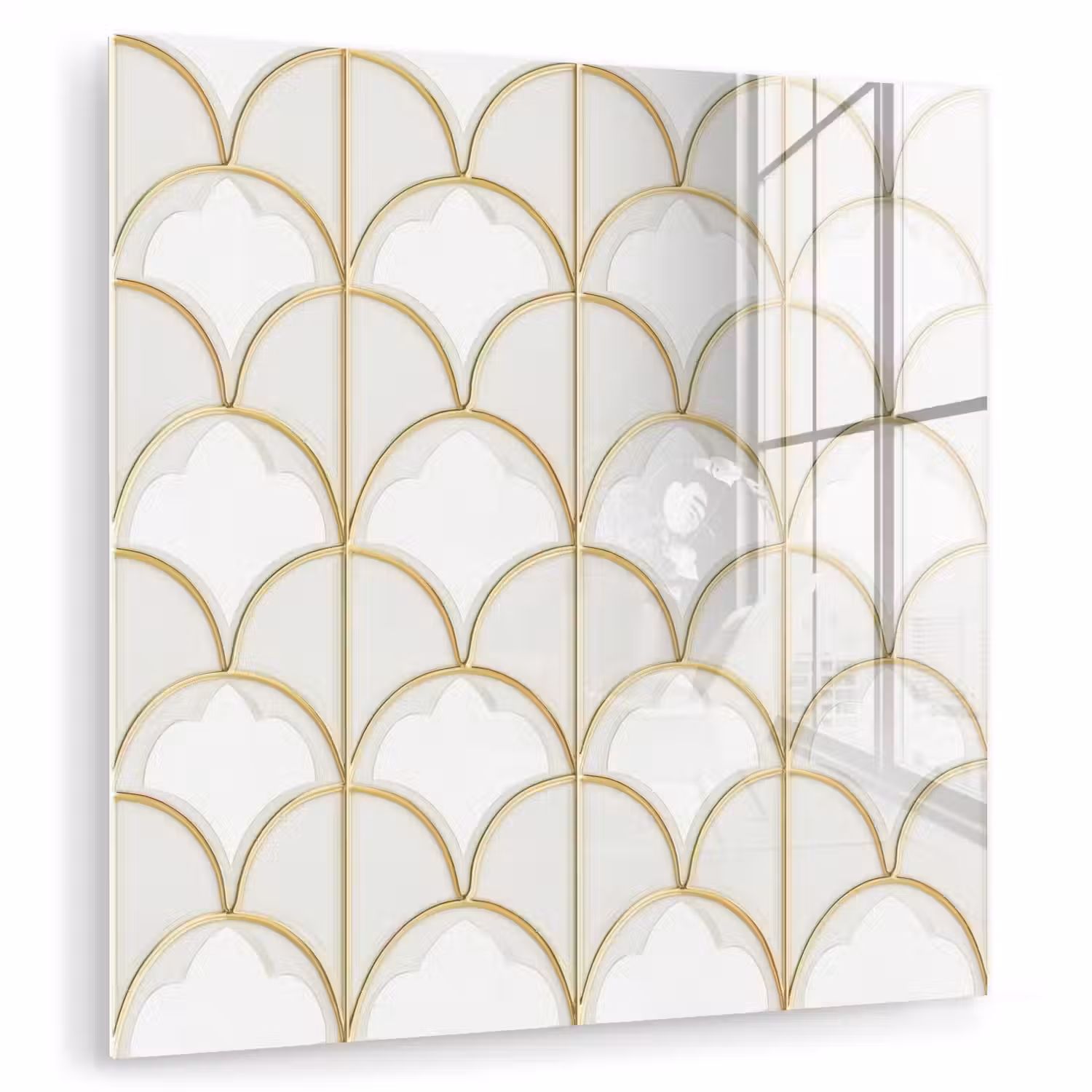 Mozaïek - Bogen - Goud plexiglas 5mm klein 11 -zzzproduct_nieuw
