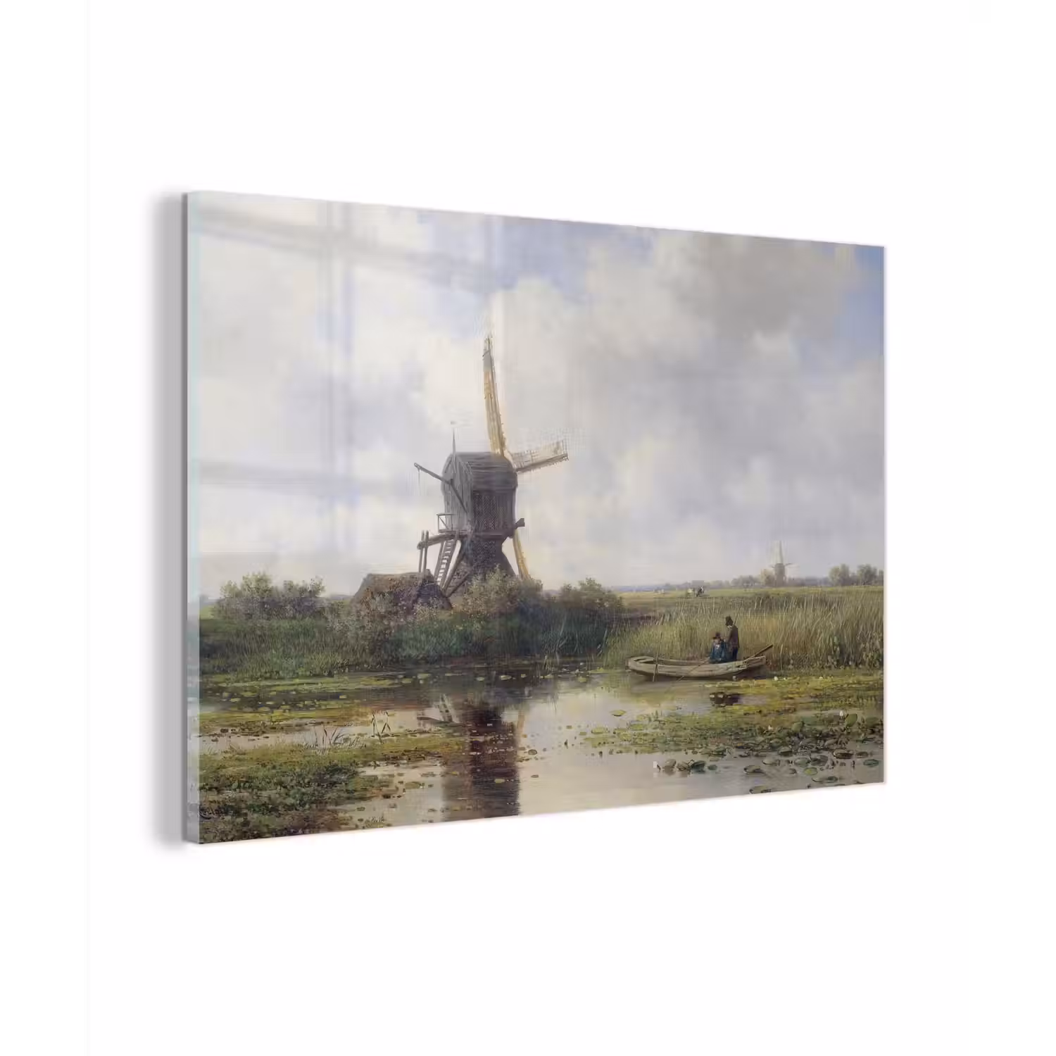 Molen - Willem Roelofs - Oude meesters - Kunst plexiglas 5mm klein -sfeer1