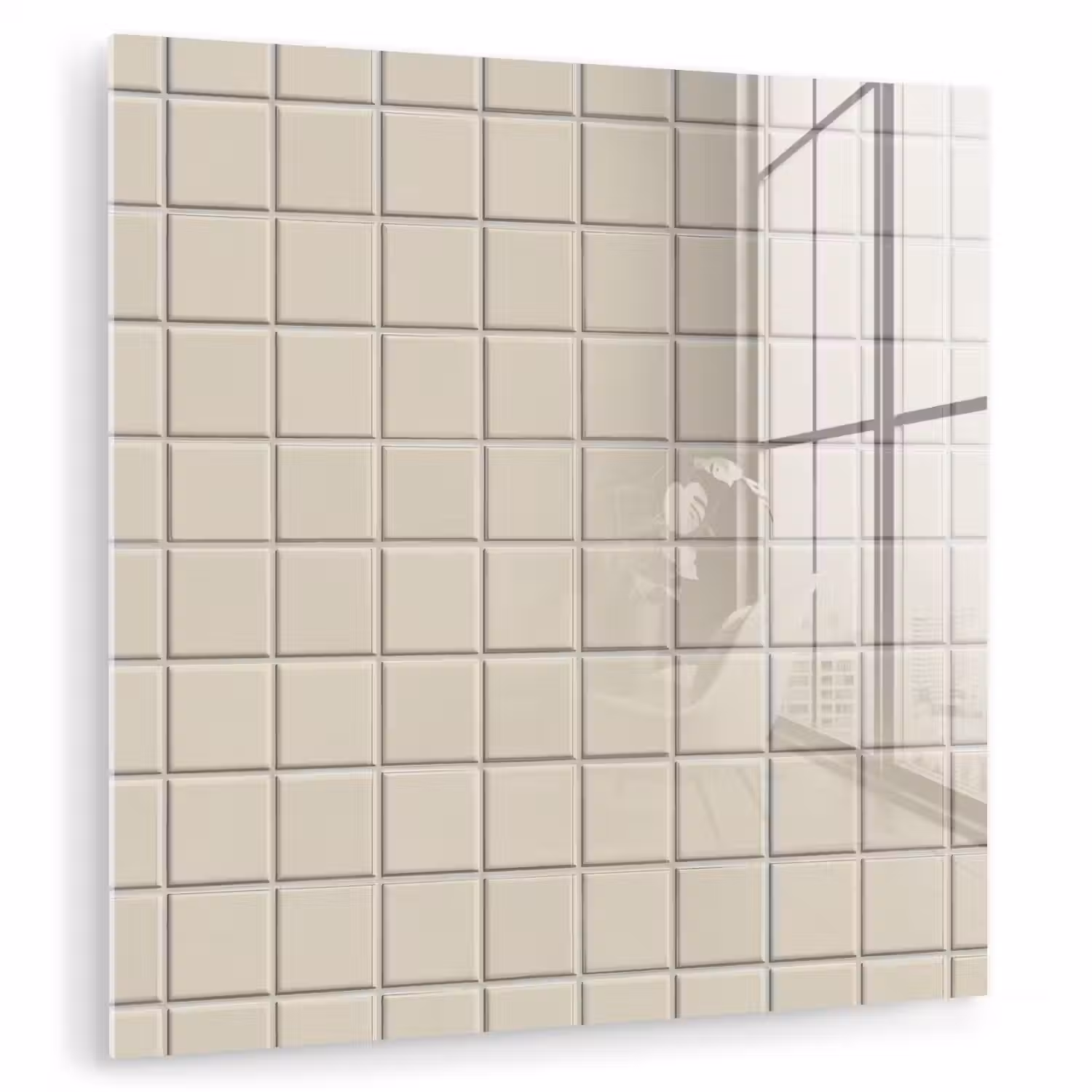Patroon - Tegels - Taupe plexiglas 5mm klein 11 -zzzproduct_nieuw