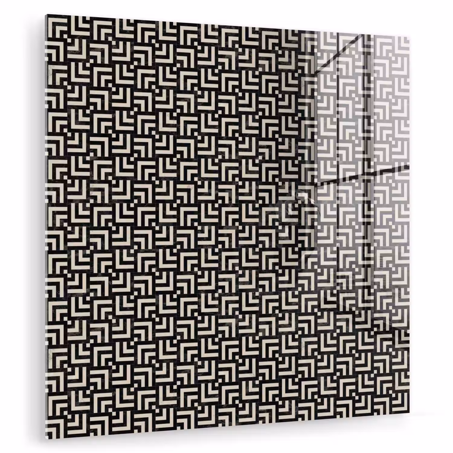 Patroon - Marmer - Zwart plexiglas 5mm klein 11 -zzzproduct_nieuw
