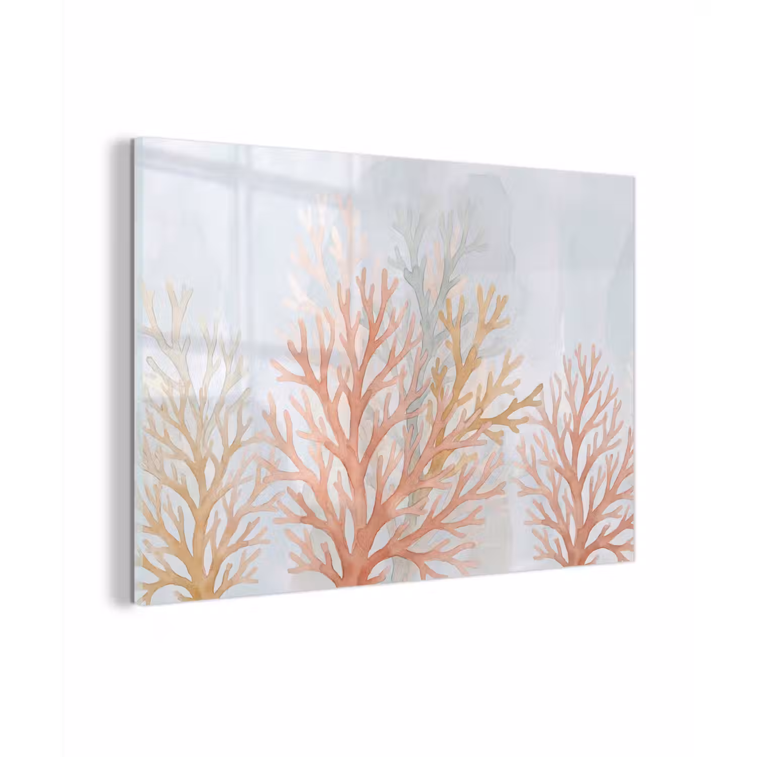 Natuur - Abstract - Aquarel - Organisch - Warm plexiglas 5mm klein -zzzproduct_nieuw
