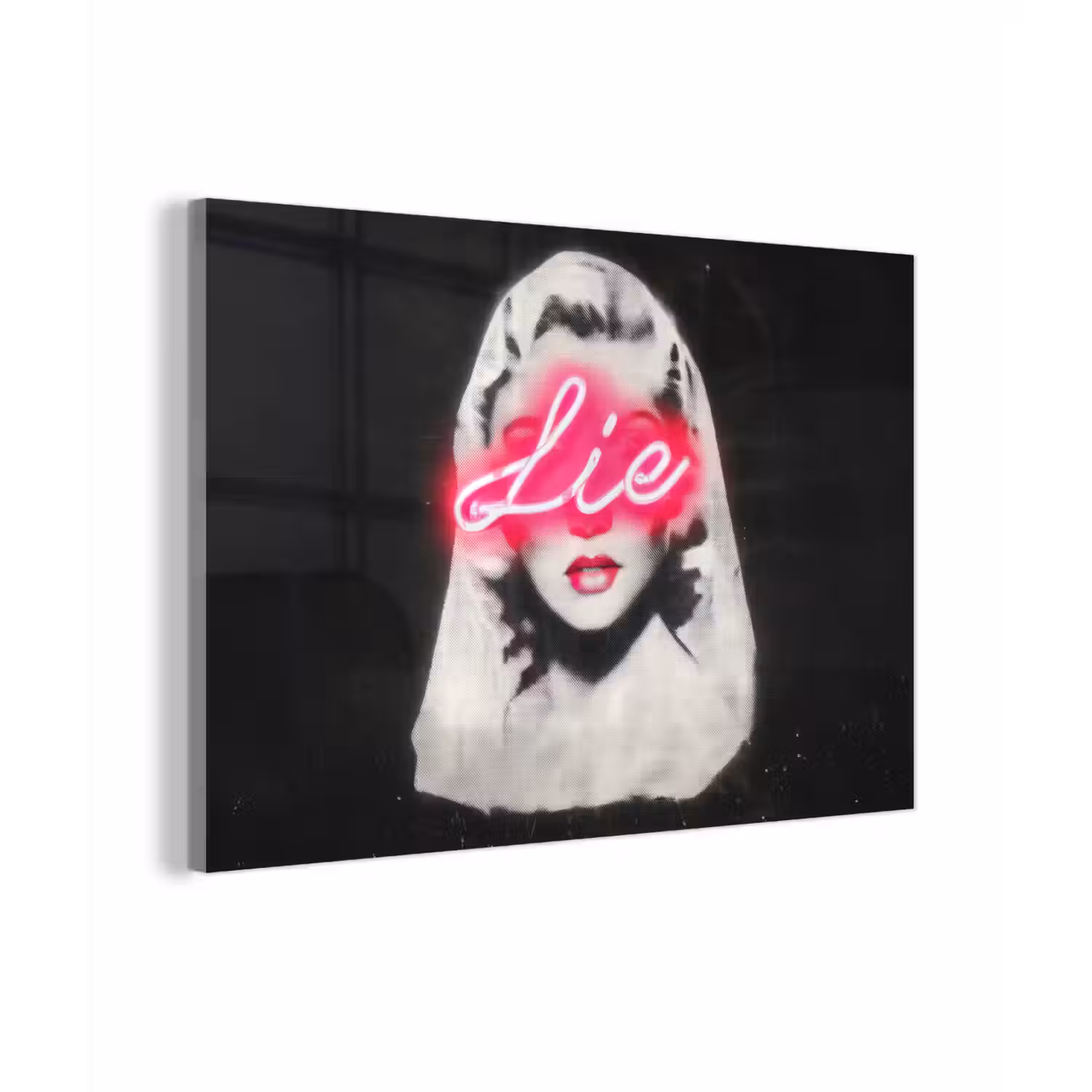 Neon - Letters - Vintage - Vrouw plexiglas 5mm klein -zzzproduct_nieuw