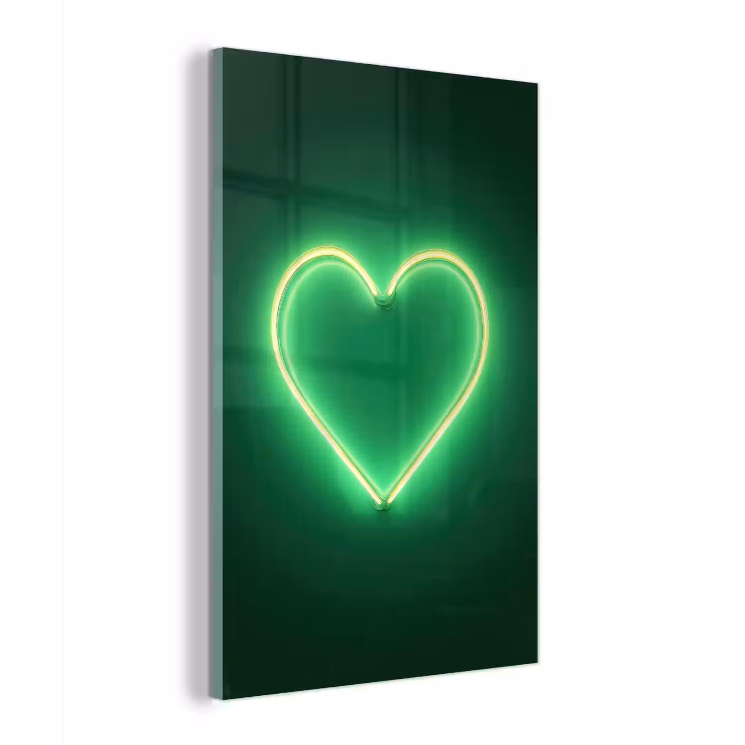 Neon - Groen - Licht plexiglas 5mm klein -z3d