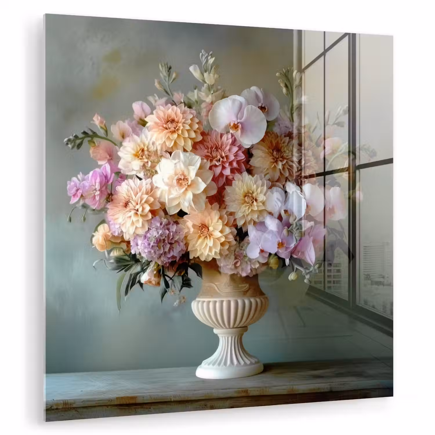 Orchidee - Boeket - Vaas - Bloemen plexiglas 5mm klein -zzzproduct_nieuw