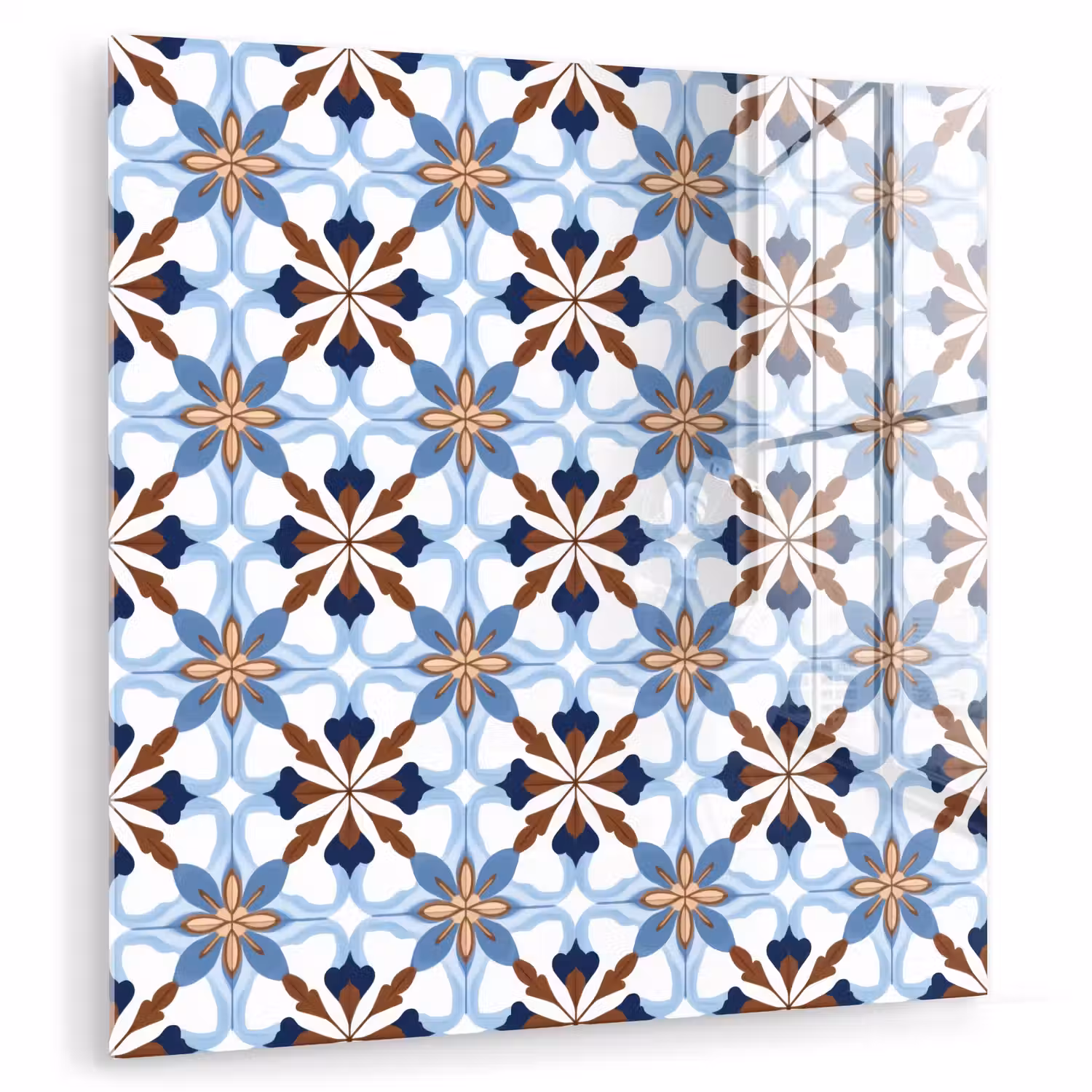 Ornament - Tegel - Kleurrijk plexiglas 5mm klein 11 -zzzproduct_nieuw