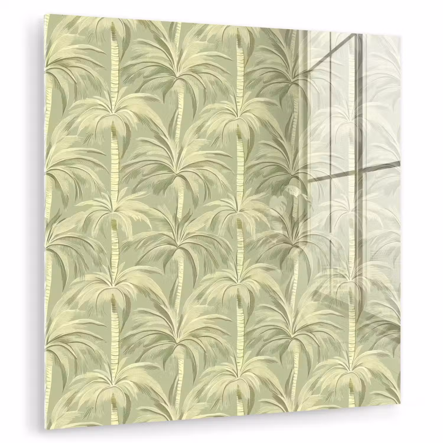 Palmwoud - Tropisch - Groen plexiglas 5mm klein 11 -zzzproduct_nieuw
