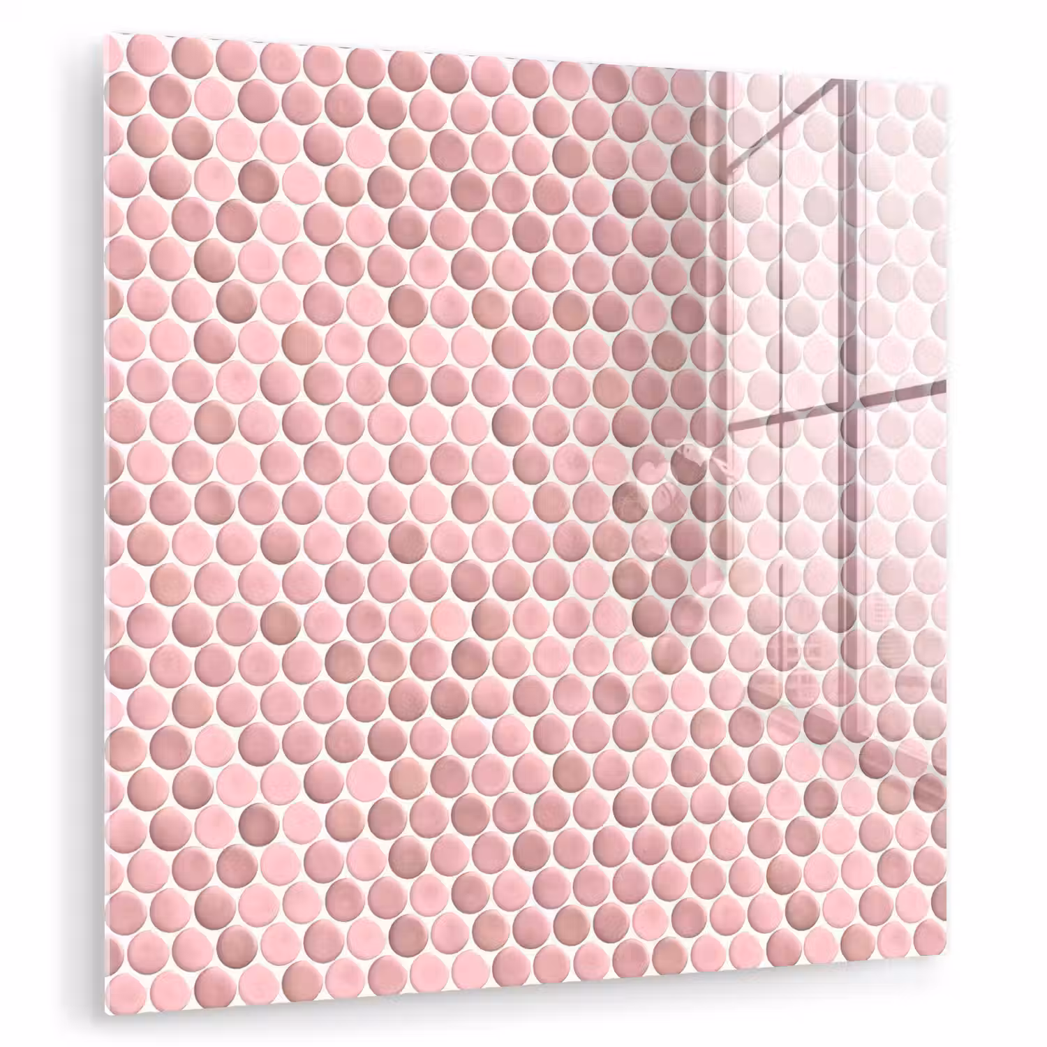 Penny - Mozaïek - Lichtroze plexiglas 5mm klein 11 -zzzproduct_nieuw