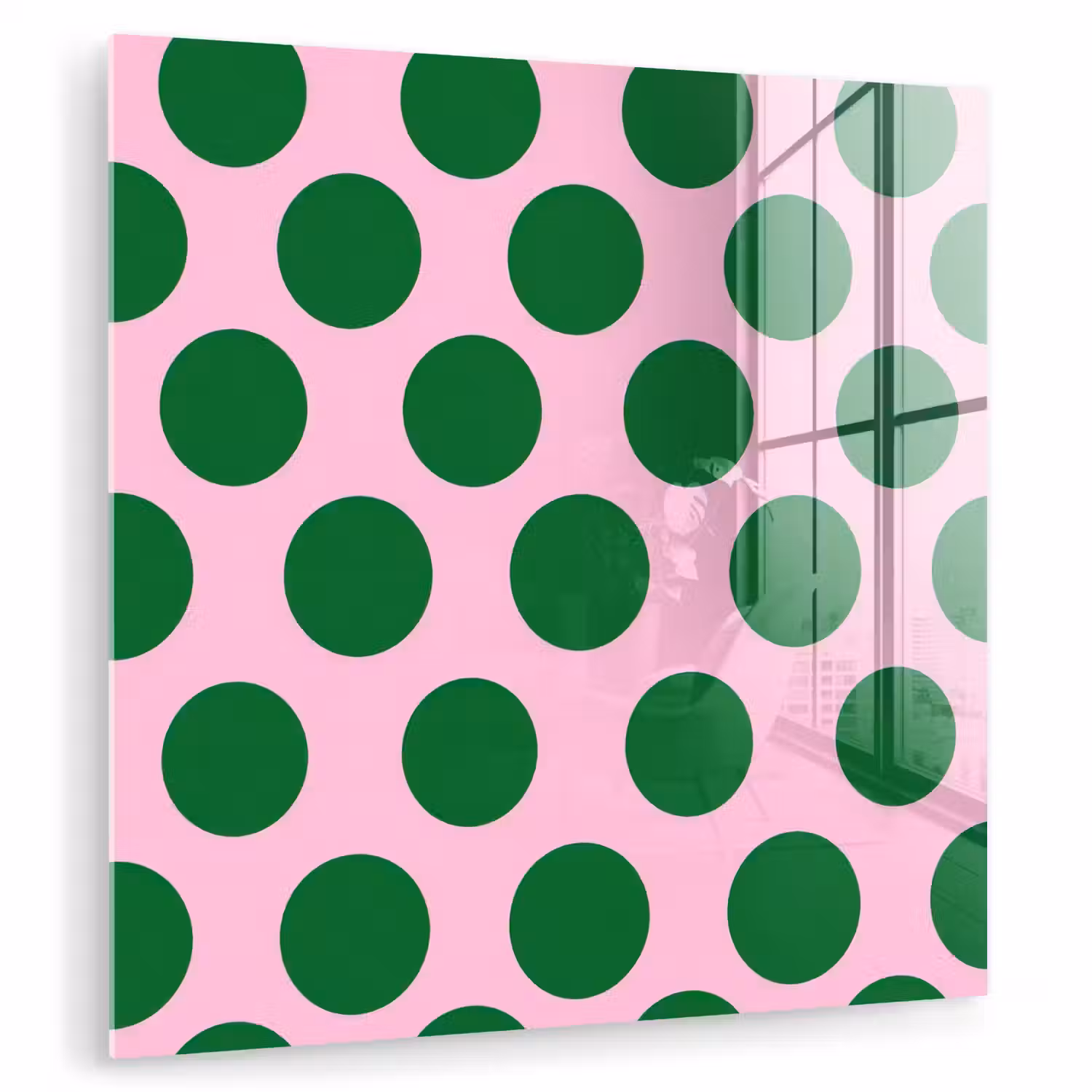 Polkadots - Patroon - Groen plexiglas 5mm klein 11 -zzzproduct_nieuw