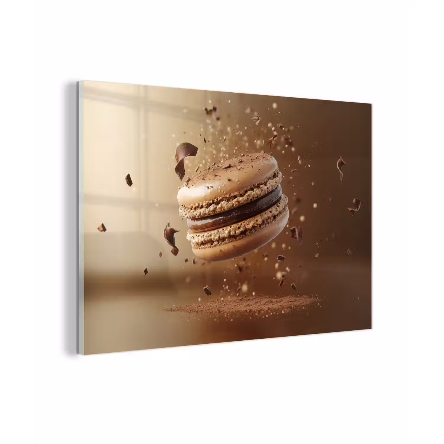 Chocolade - Macarons - Eten - Snoep plexiglas 5mm klein -zzzproduct_nieuw