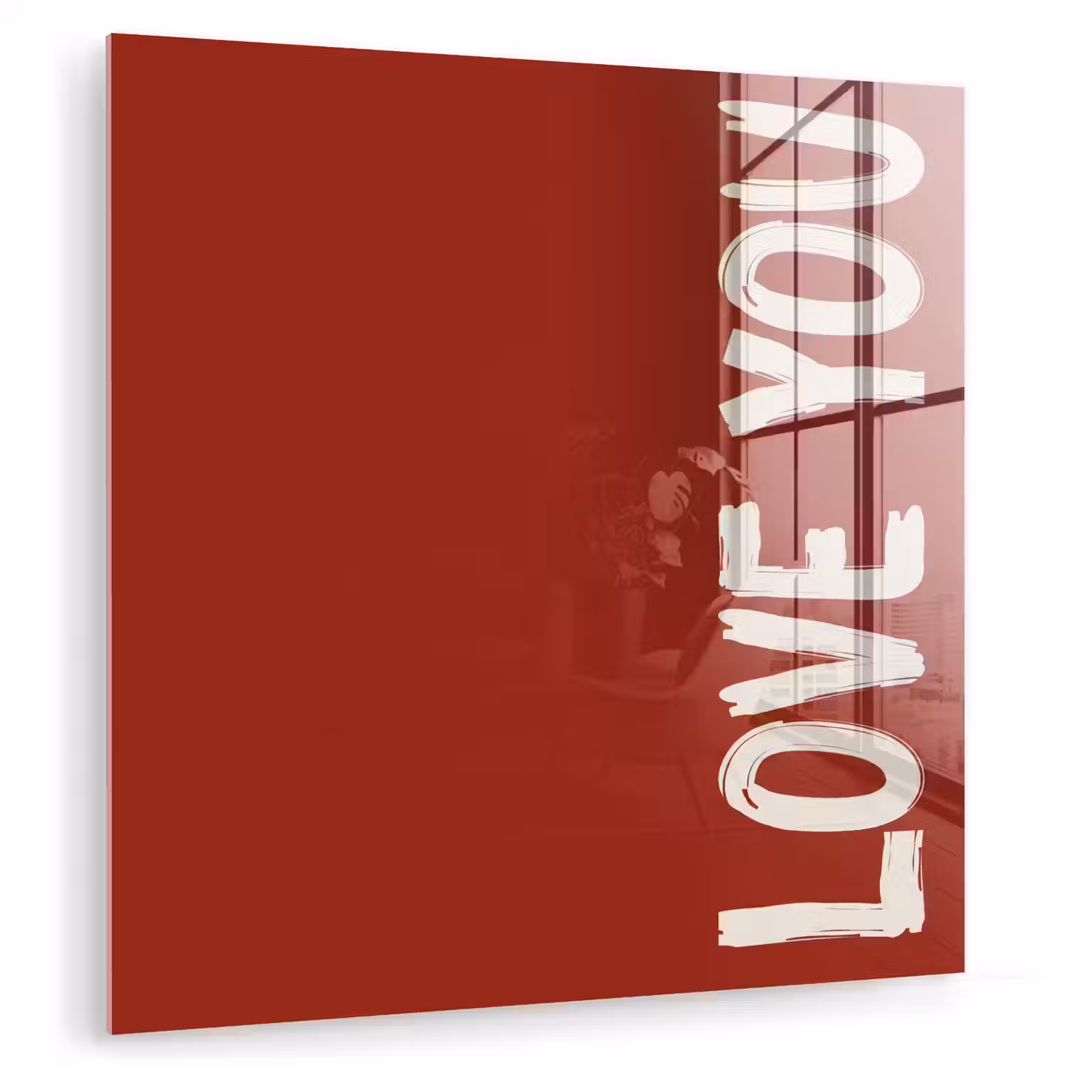 Schuin - Loveyou - Rood plexiglas 5mm klein -zzzproduct_nieuw