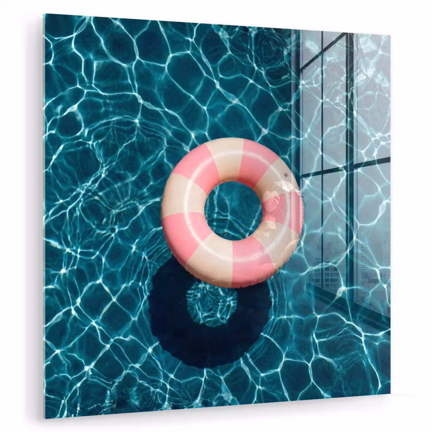 Drijvend - Zwemband - Water plexiglas 5mm klein -zzzproduct_nieuw