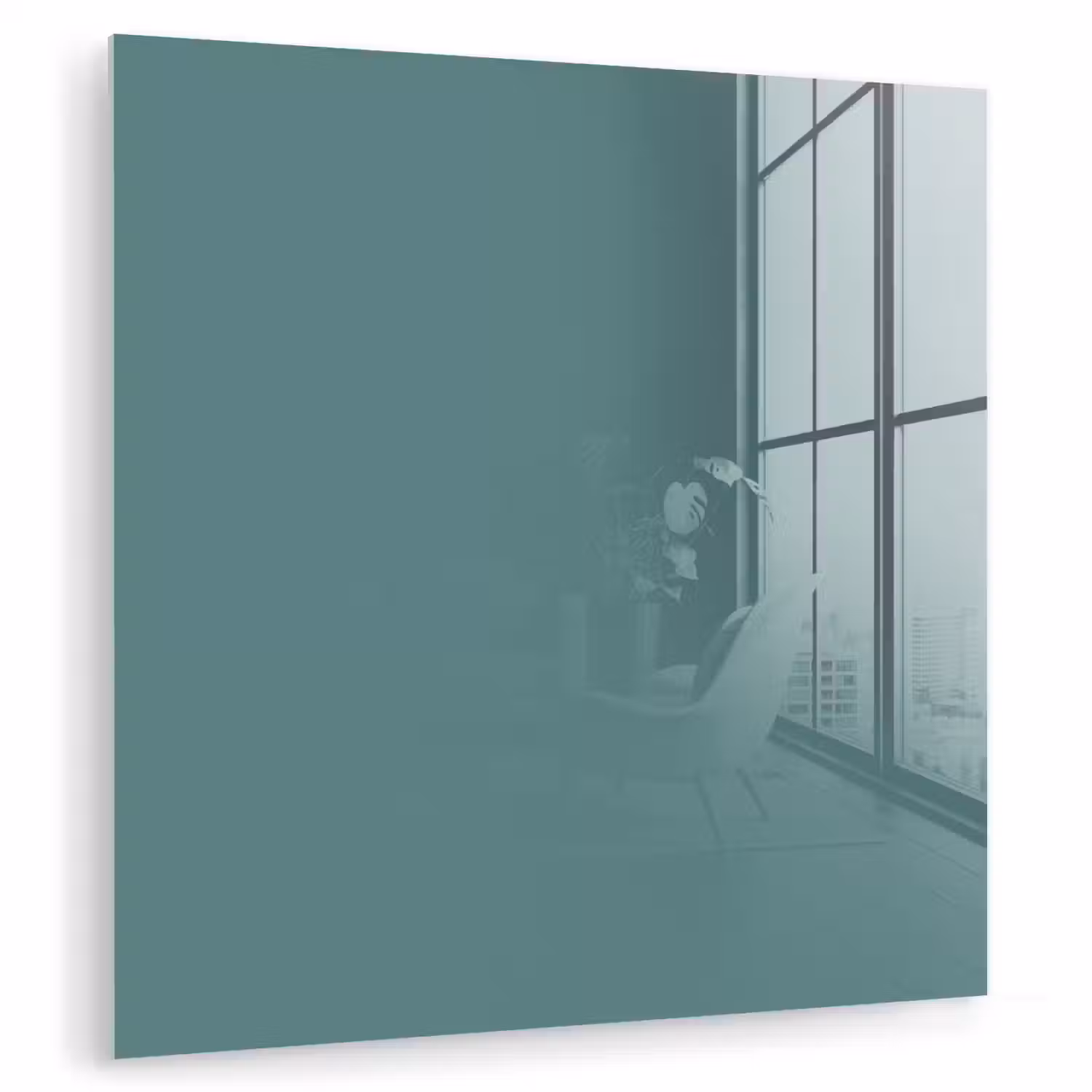 Serene - Teal - Blauw plexiglas 5mm klein 11 -zzzproduct_nieuw