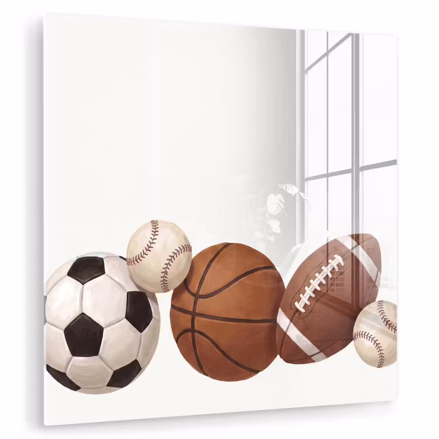 Sport - Ballen - Illustratie plexiglas 5mm klein -zzzproduct_nieuw