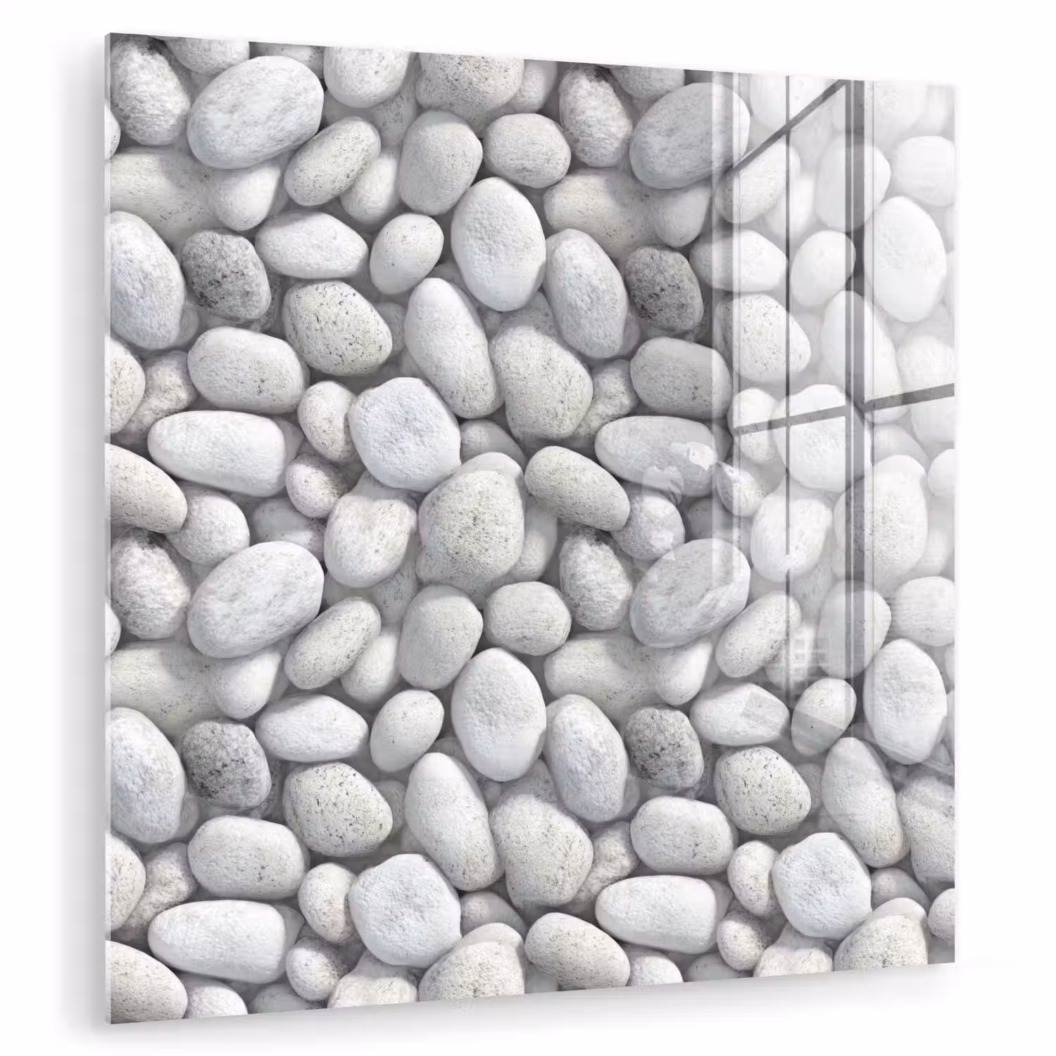 Steentjes - Grijs - Ovaal plexiglas 5mm klein 11 -zzzproduct_nieuw