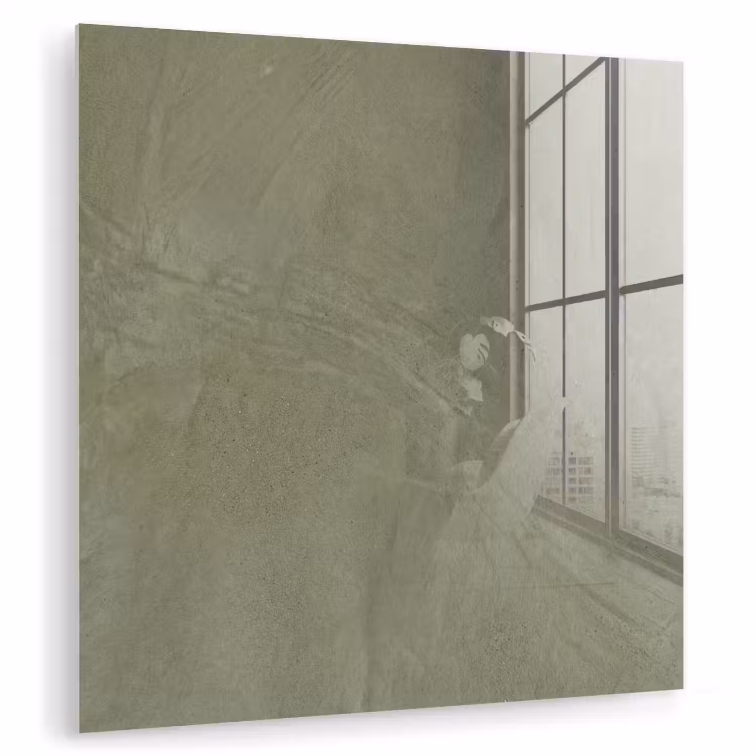 Textuur - Betonlook - Achtergrond - Modern - Groen plexiglas 5mm klein -zzzproduct_nieuw