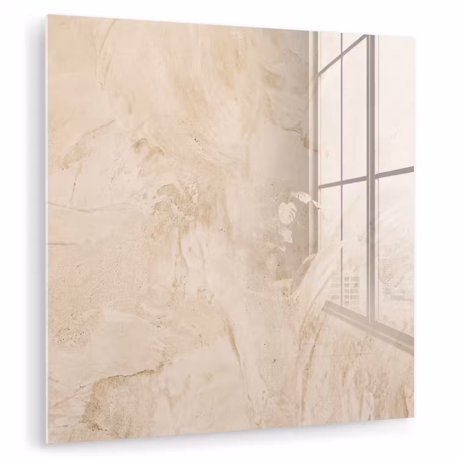 Textuur - Patroon - Abstract - Modern - Beige plexiglas 5mm klein -zzzproduct_nieuw