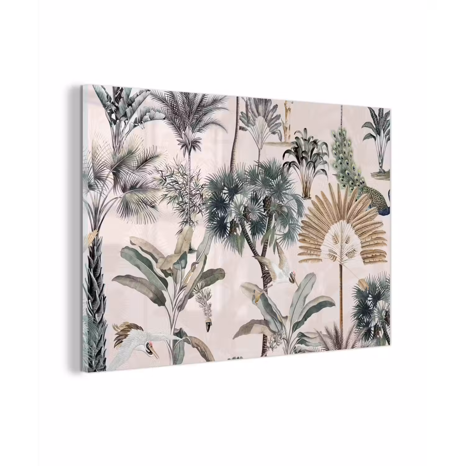 Tropisch - Bomen - Bladeren - Jungle plexiglas 5mm klein -z3d