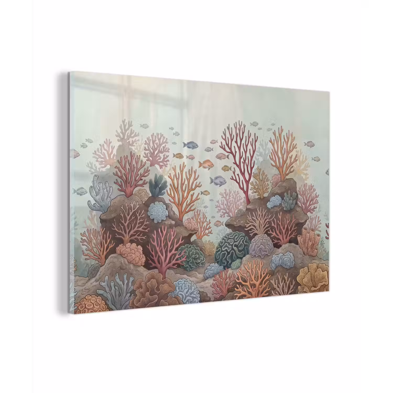 Onderwater - Koraal - Vis - Natuur plexiglas 5mm klein -zzzproduct_nieuw