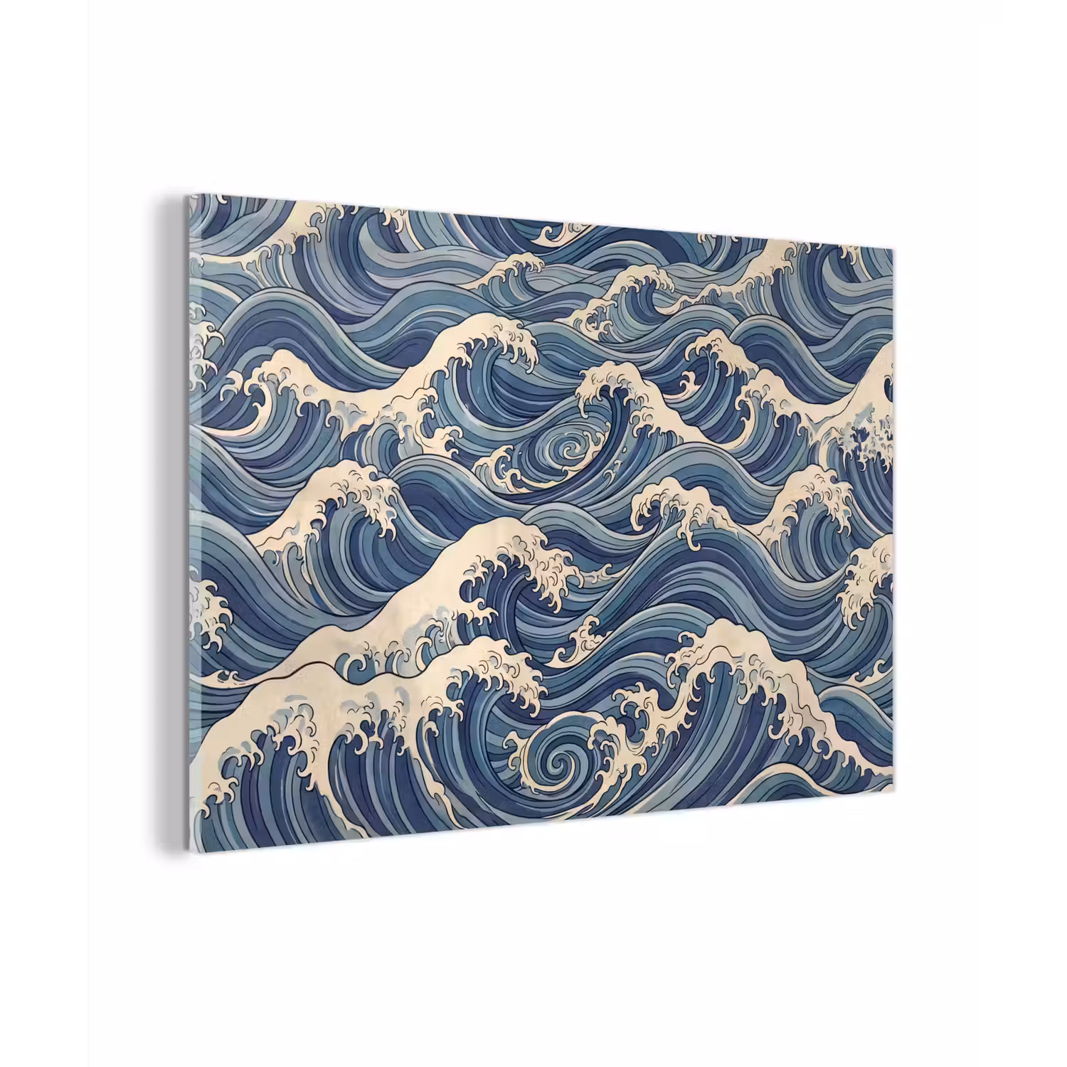 Golven - Zee - Natuur - Abstract - Blauw plexiglas 5mm klein -zzzproduct_nieuw